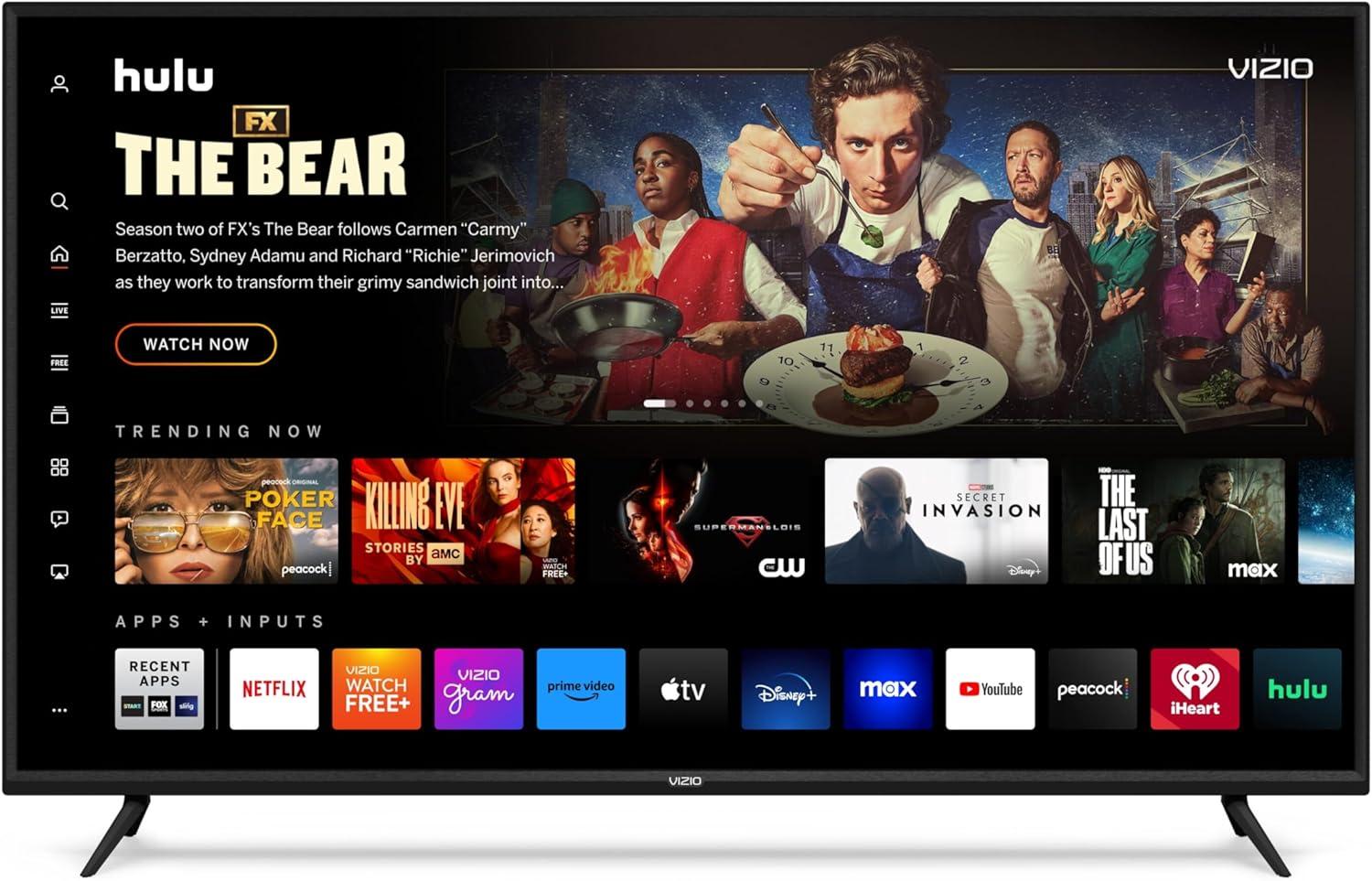 VIZIO 65-V-Series: Voice, ViziaCast, Compare Smart TV benefits