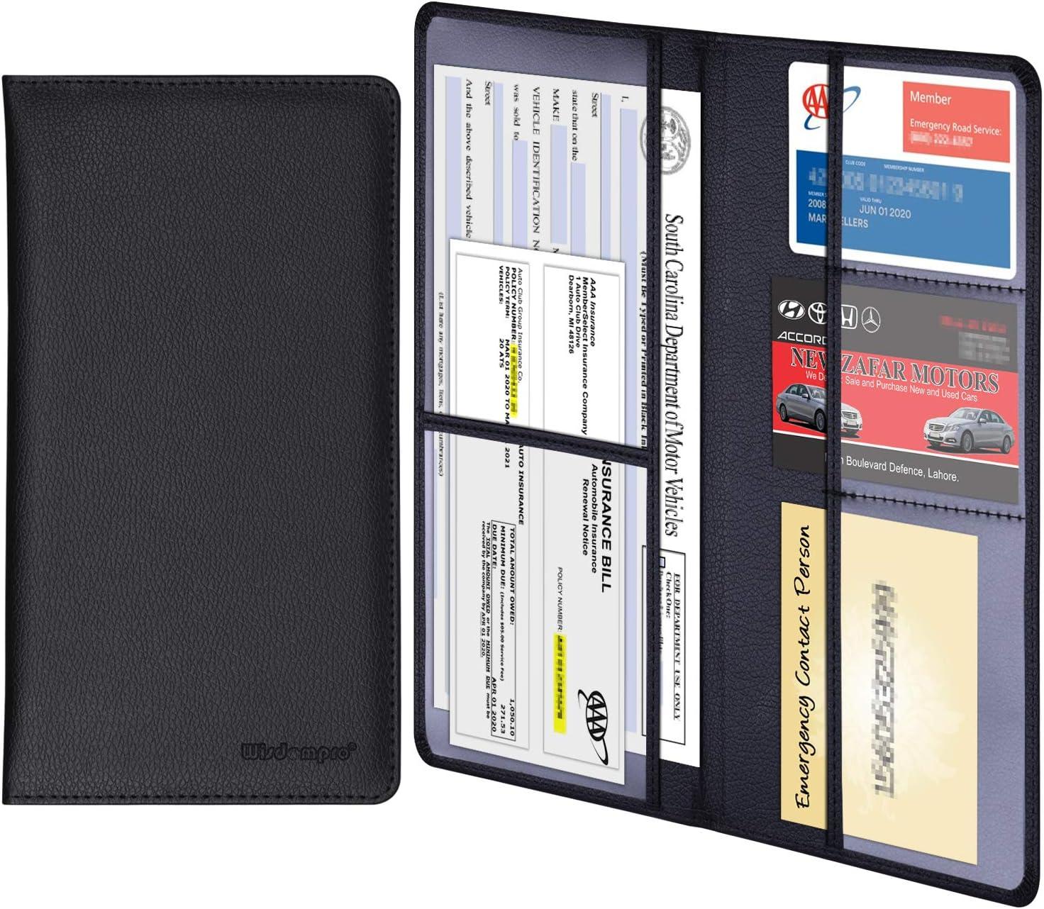 Compare Tested Wallet Organizer: Leather Insurance Holder’s Surprise Grip, Fit... Crisp Case Convenience (For Now)