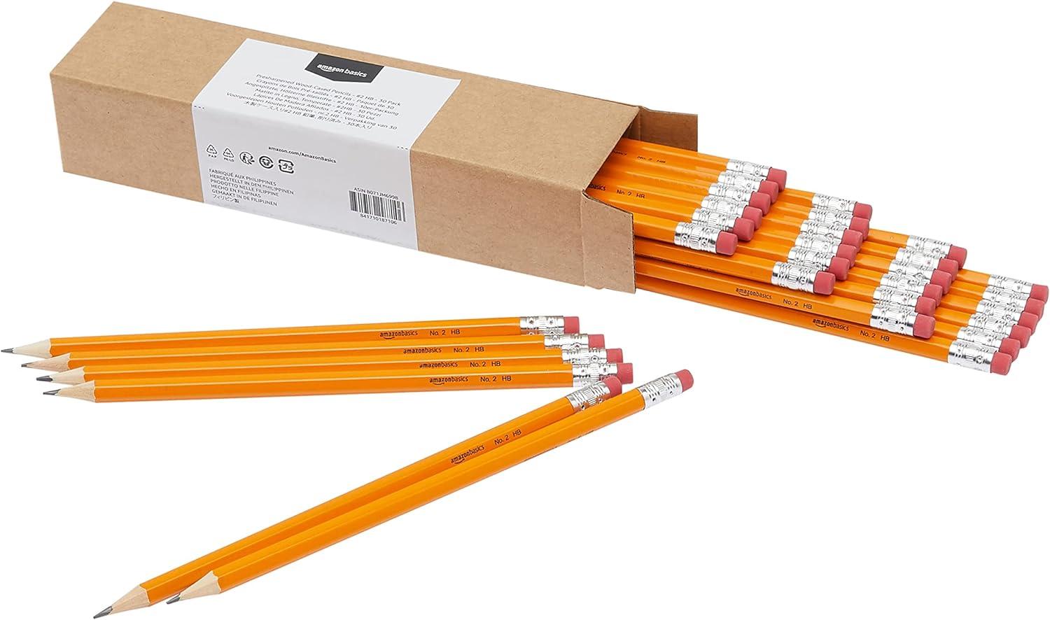 Woodcased pencils vs. value pack: Surprising test of HB lead erasers