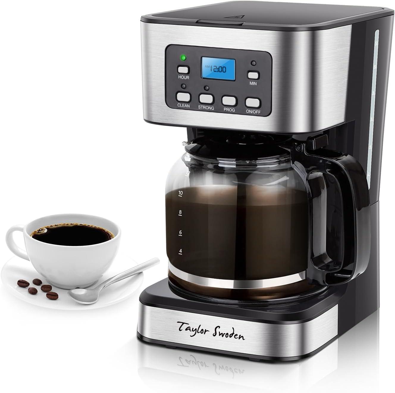 Swoden Brew Showdown: Programmable, Pause & Glass Carafe Compared!