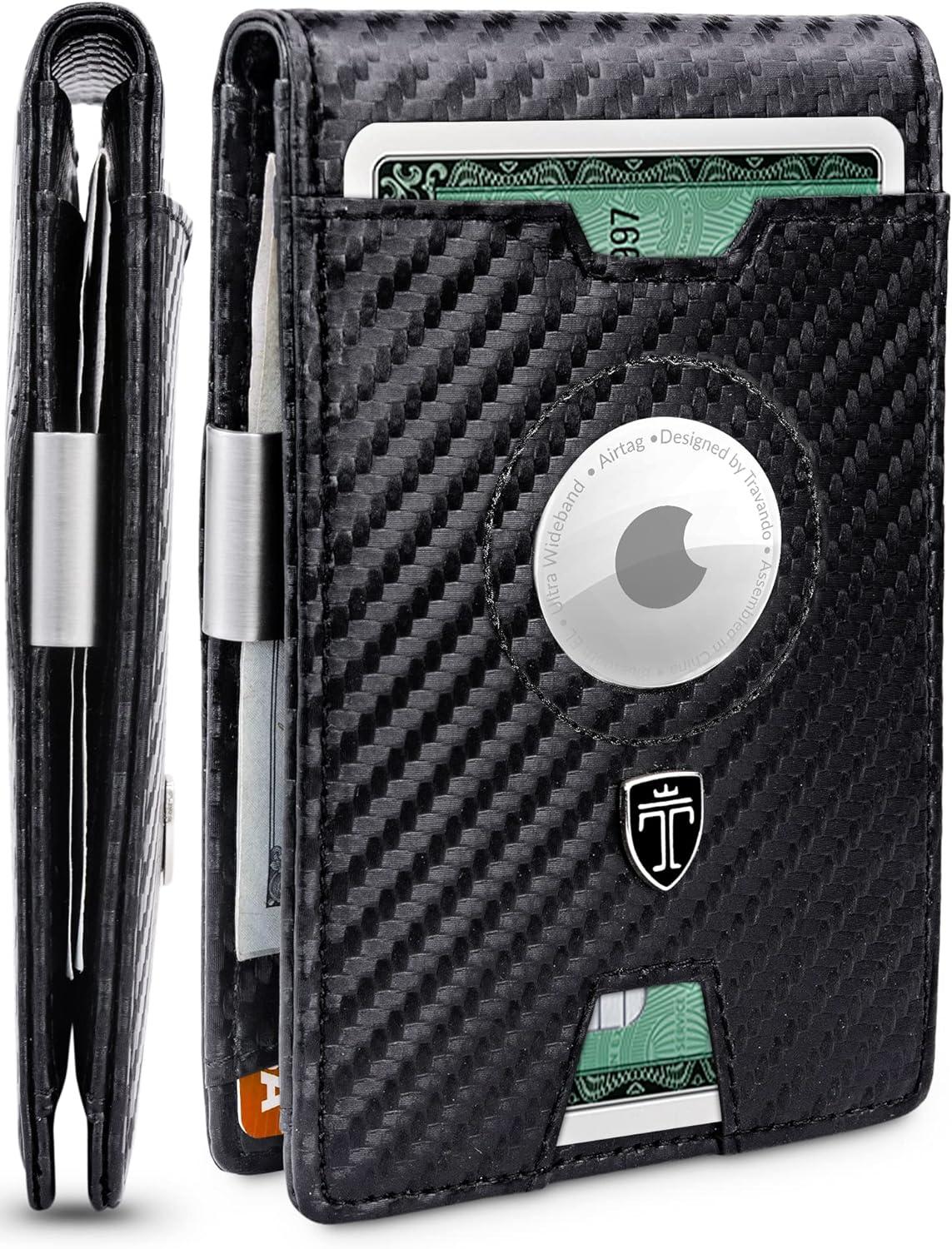 Comparing RFID Block Wallet With AirTag… Surprising Fit For Men!