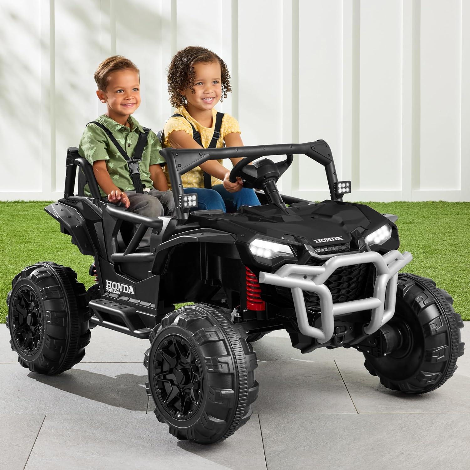 Kids 24V UTV Compared: Parent Control, LED Lights Show Down Benefits