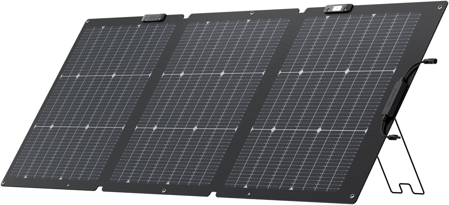 Comparing ECOFLOW Solar Panel: Foldable Kickstand, Waterproof…、Portability & Off-Grid Testing