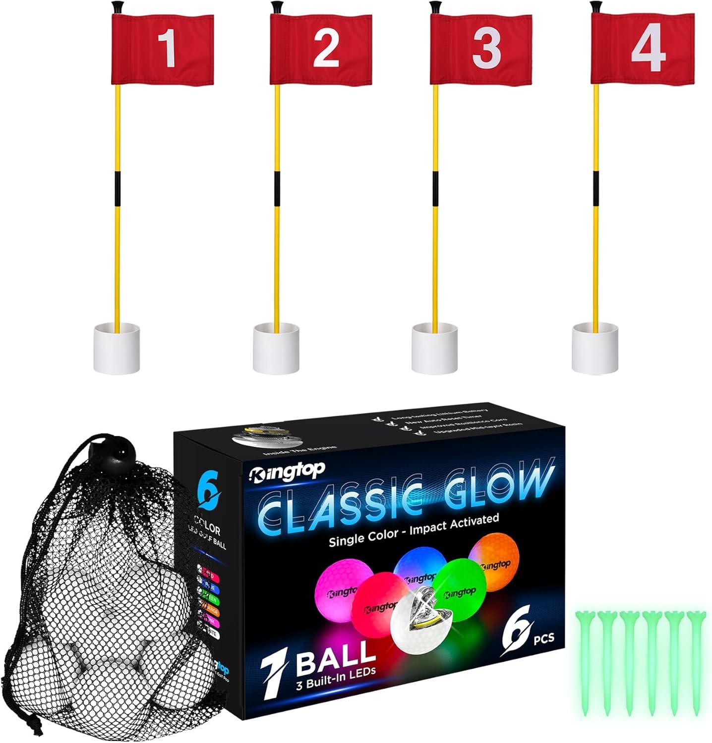 KINGTOP Golf Lights Versus Outdoor Gear - Surprising Use Case