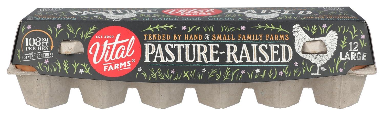 Vital Farms Eggs Packed Fresh... Versus Store Brands Compared