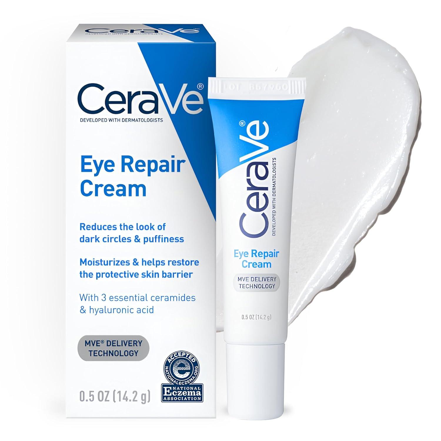 CeraVe Eye Repair: Tested Versus Bags... Hyaluronic Acid Wins!
