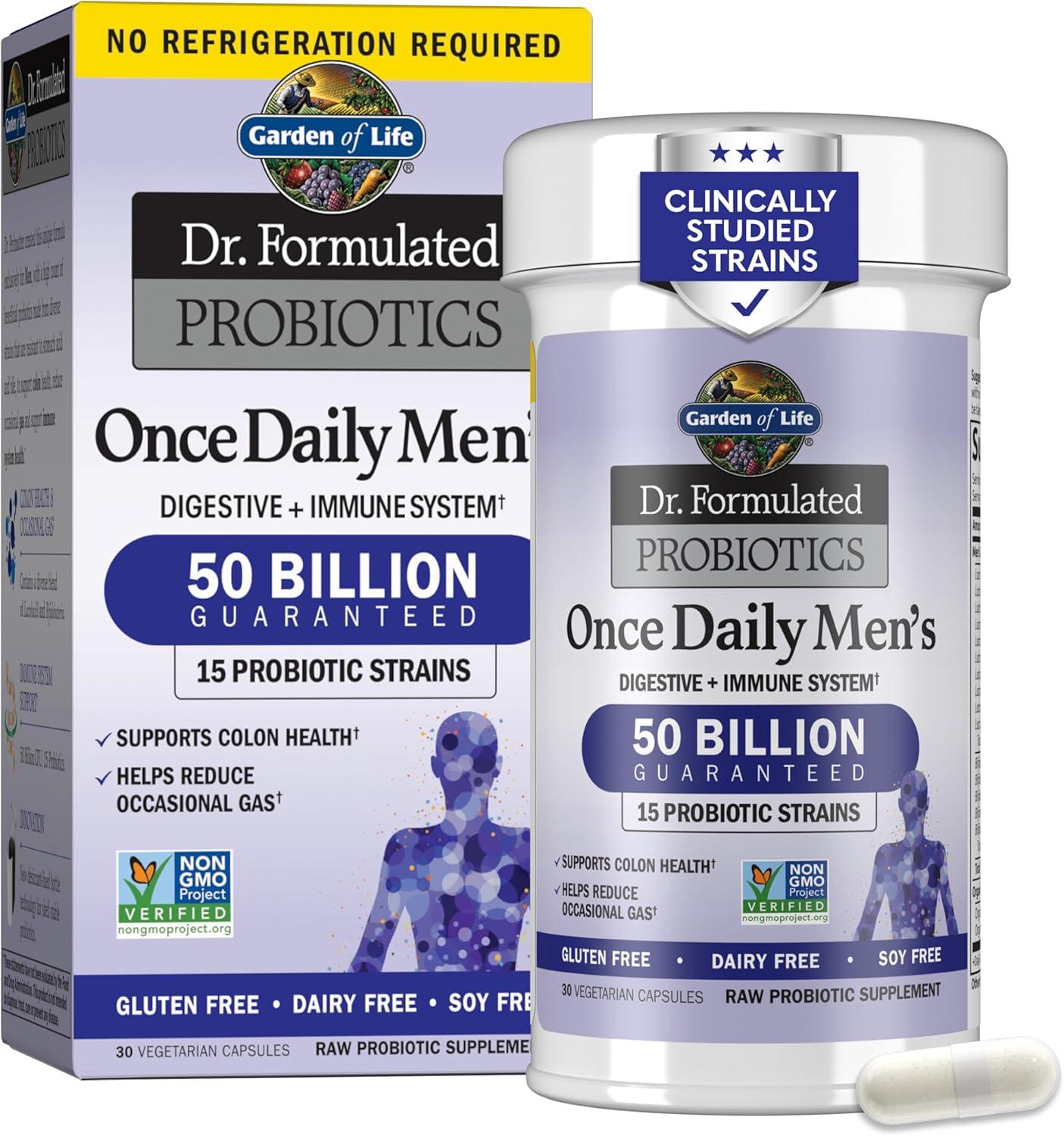 Probiotics Showdown: Best Men's Digestive Support Compared
