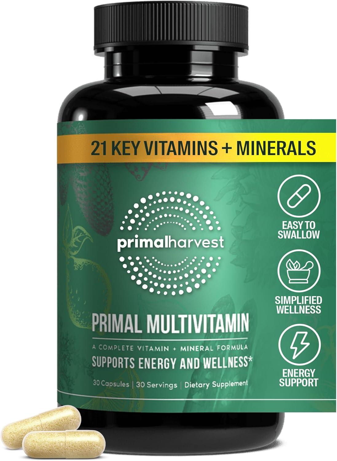 Primal Multivitamin Compared: Tested Essentials for Men & Women...Surprising Boost!