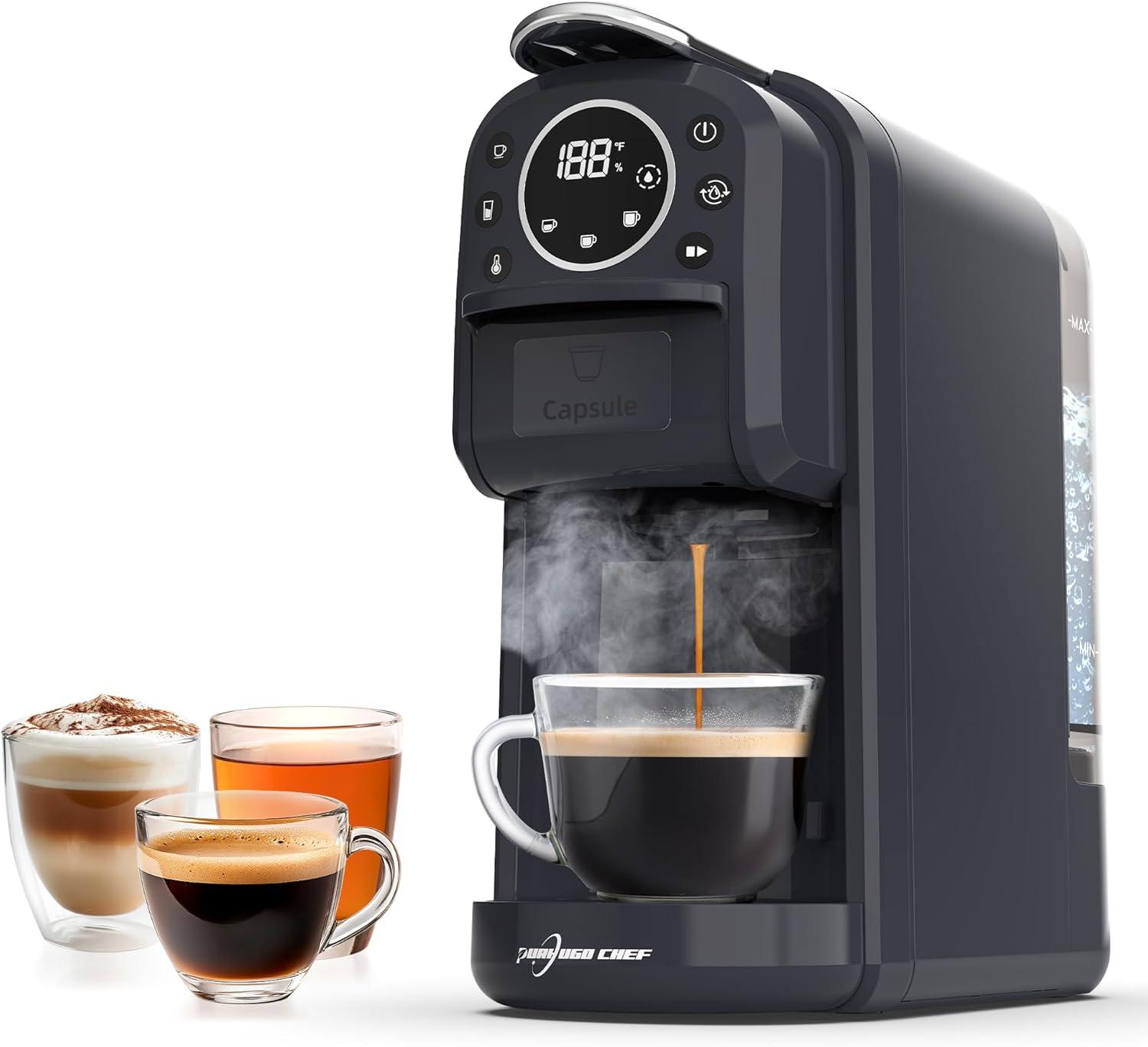 Multicapsule Espresso Tested Versus Ground Brew Smarter...Compact Joy!
