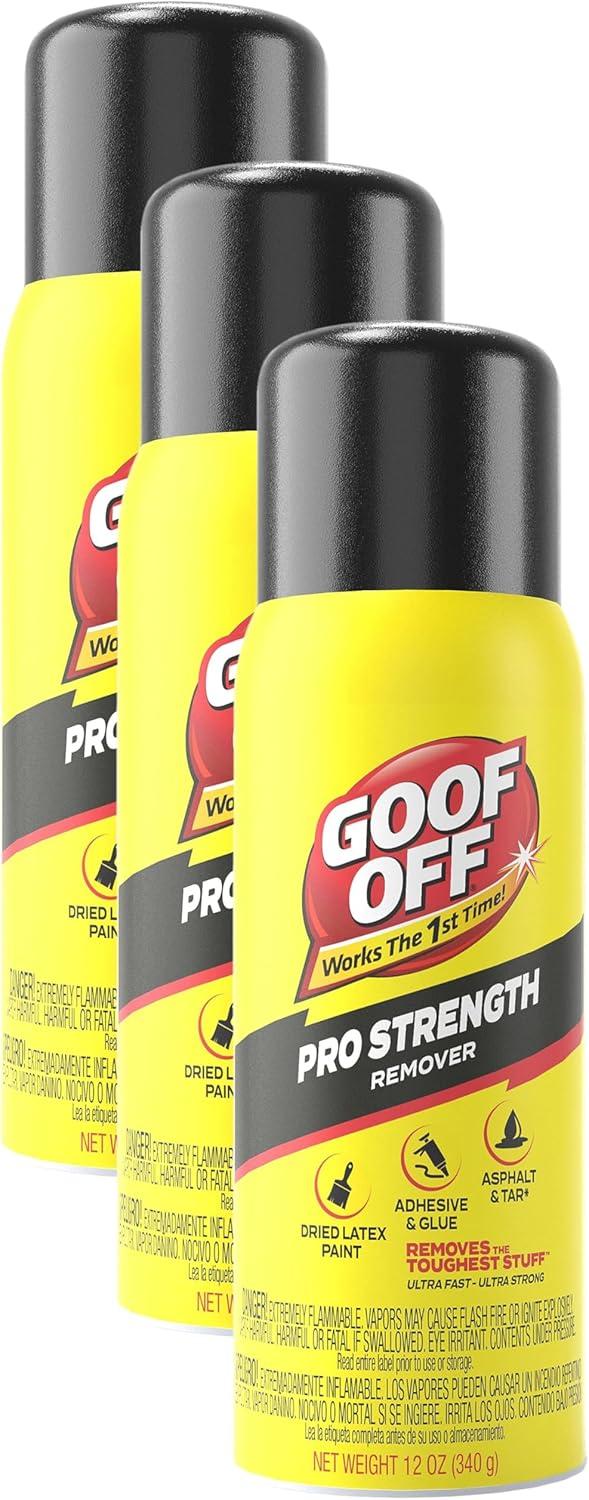Goof Off vs. Goof Off FG658: 3-Pack Versus All-Day Clean, Showdown!