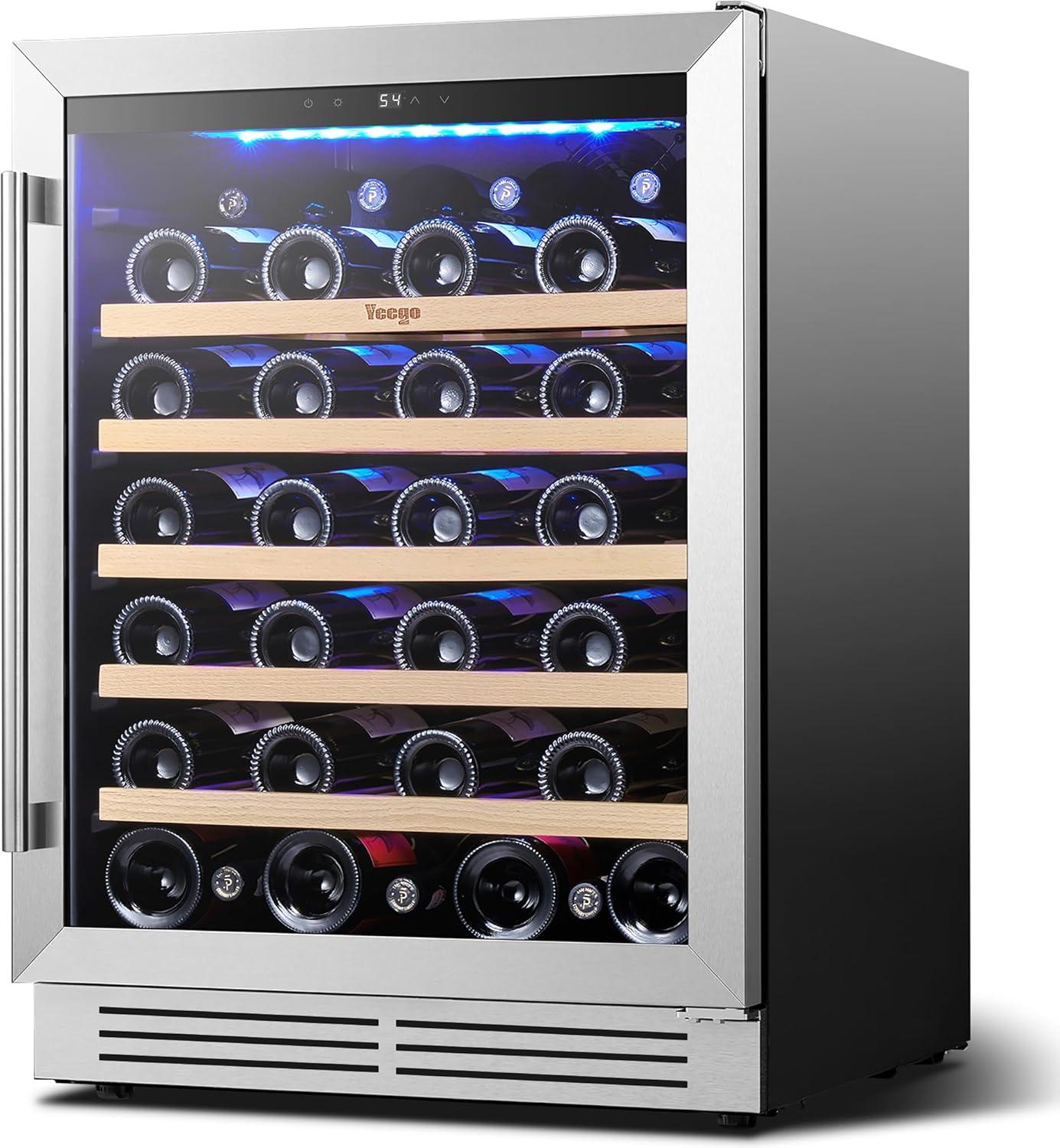 Yeego Wine Fridge Showdown: 47+Bottles vs. Perfect Cooling… Smart Choice?