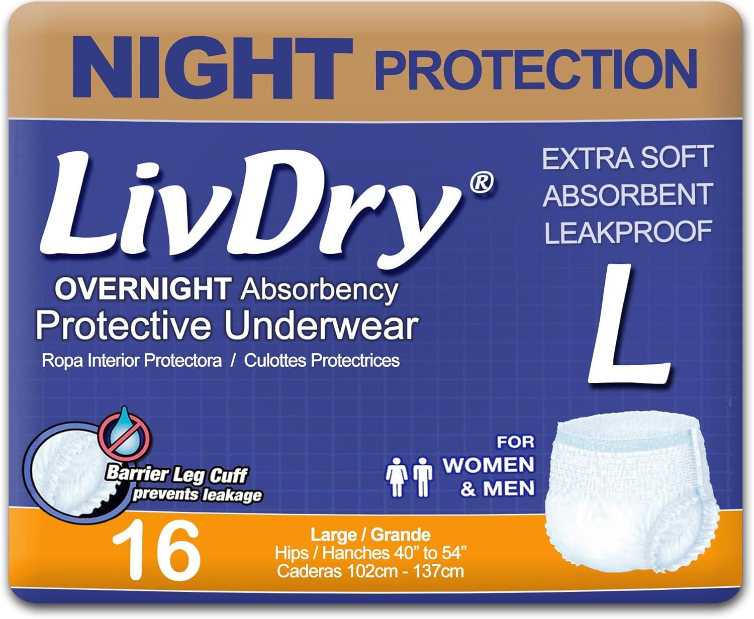 LivDry vs. Competitor: Shocking Leak Test WINNER (16-Pack)