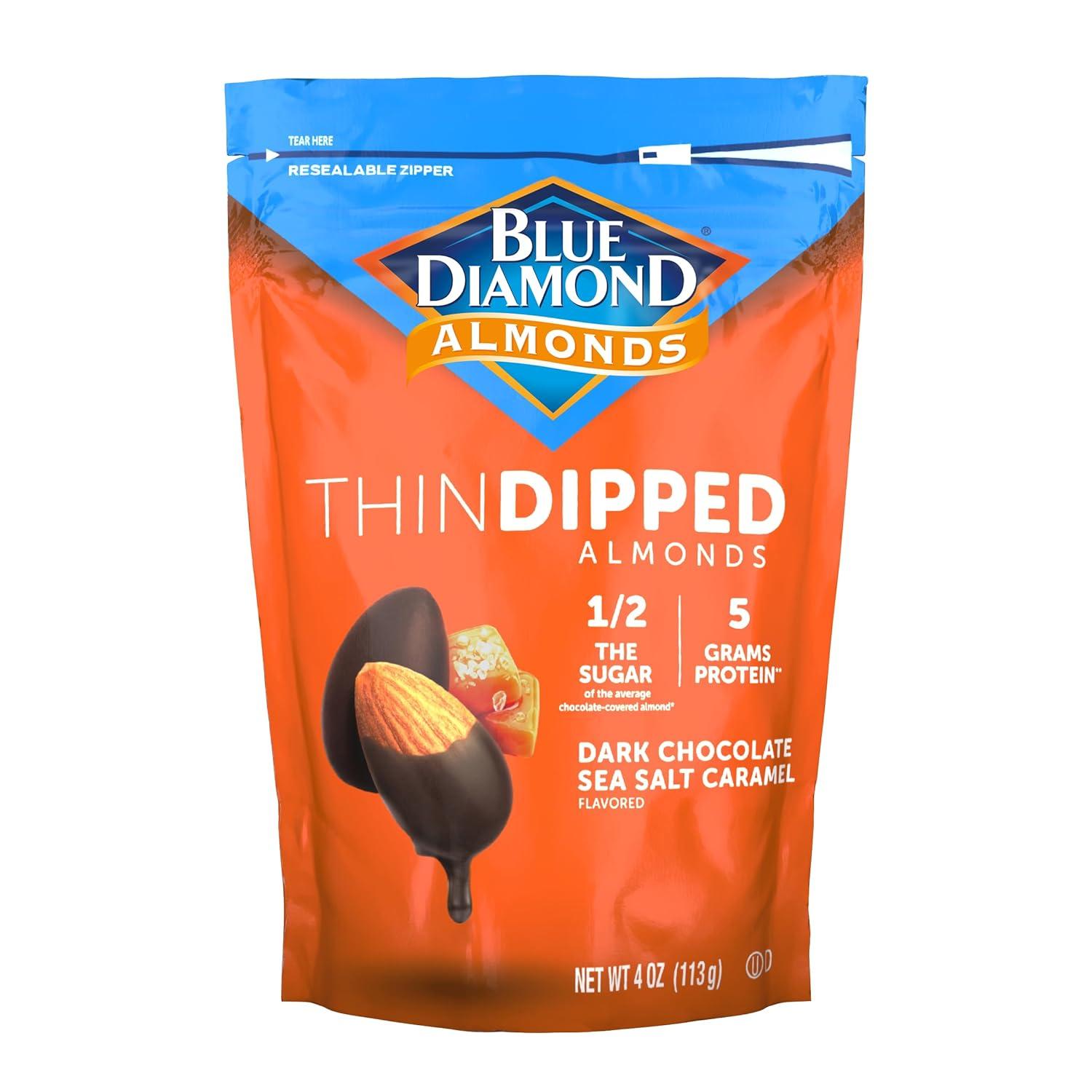 Blue Diamond vs. Dark Chocolate: Tested Guilt-Free Nut Fix... Perfect Skipping Sugar Snack!