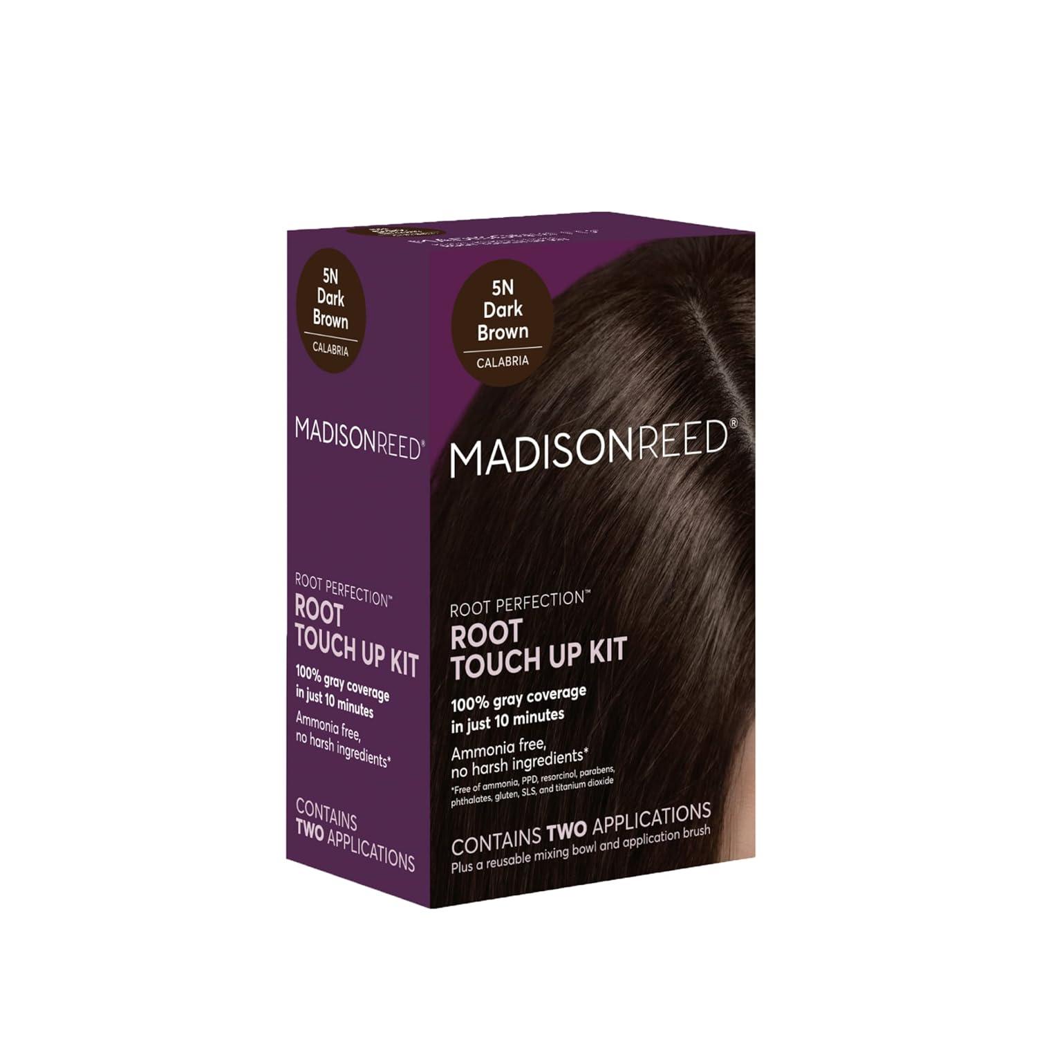 Madison Reed Root Touch-Up: Fast Calabria Dye Compared… Gray Coverage Wins!