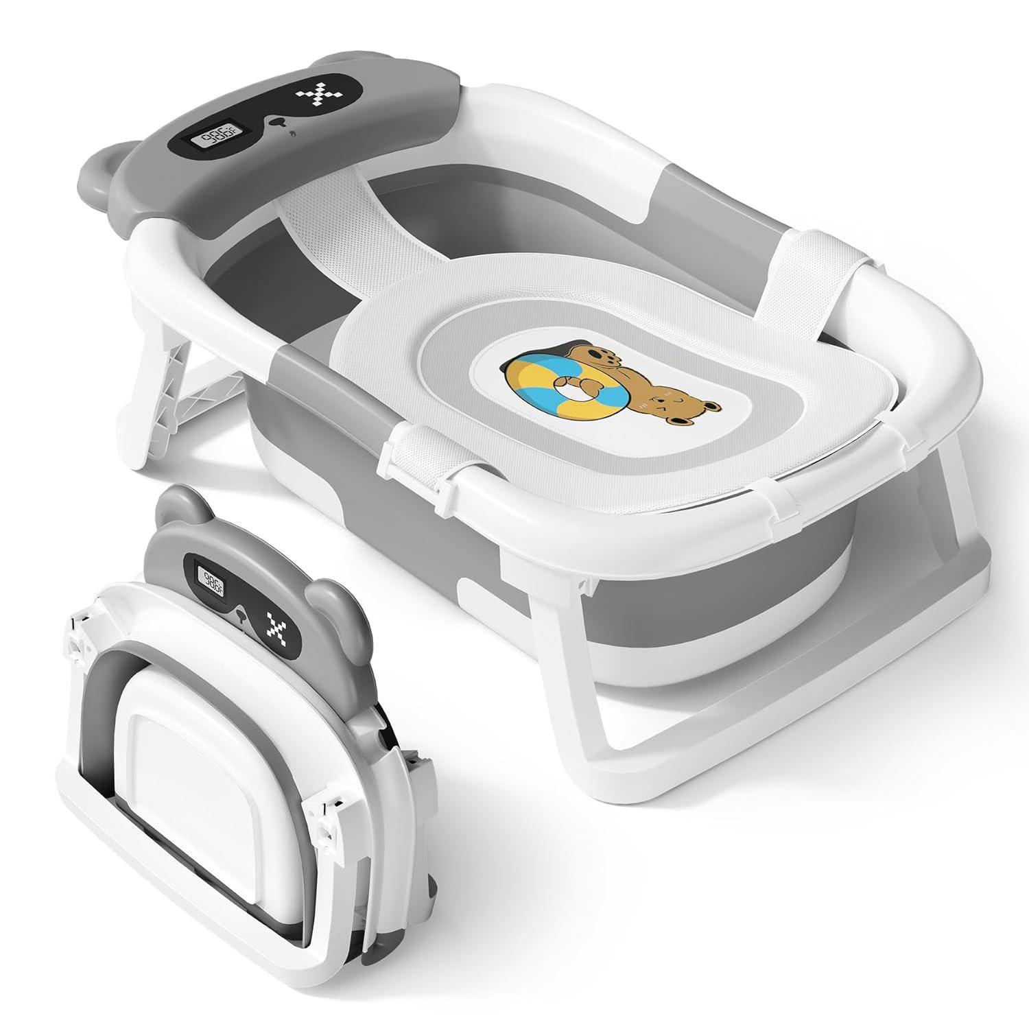 AVIDOR Bathtub Versus Travel Ease: Soft Cushion, Tested For Baby Care