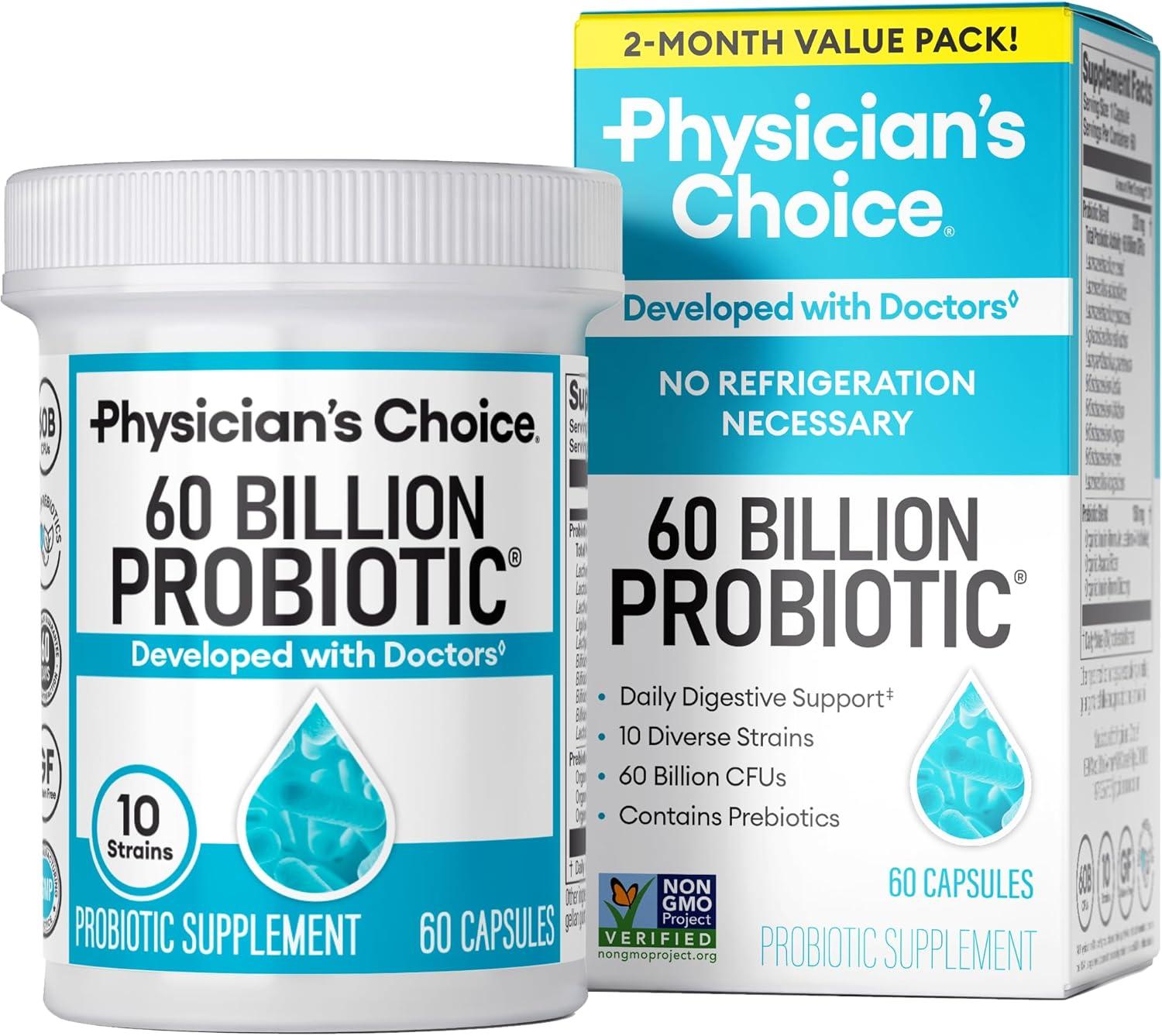 Choice Probiotics vs. Gut Health: Tested 60ct vs. Sister Products
