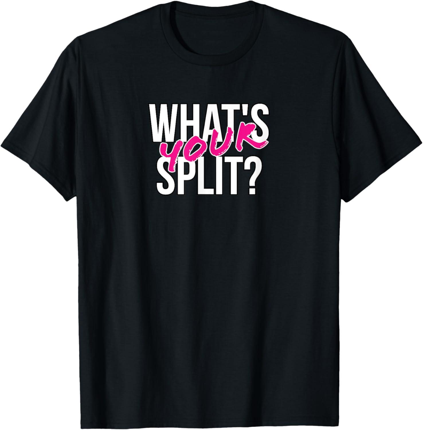 What's Your Split: Gear T-Shirt Compared... Moisture-Tested And Comfortable masculine casual Apparel seçimim