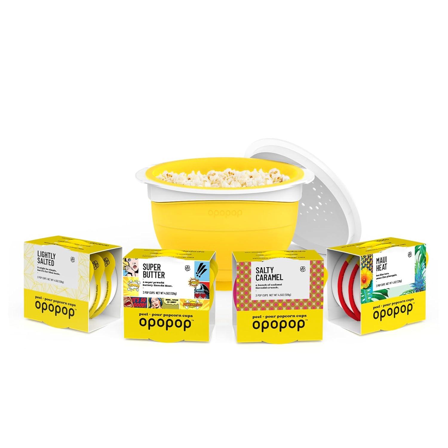 Opopop Popcorn: Tested, Collapsible, Surprising.linkLabel
Popcorn Power: Collapsible Popper Compared