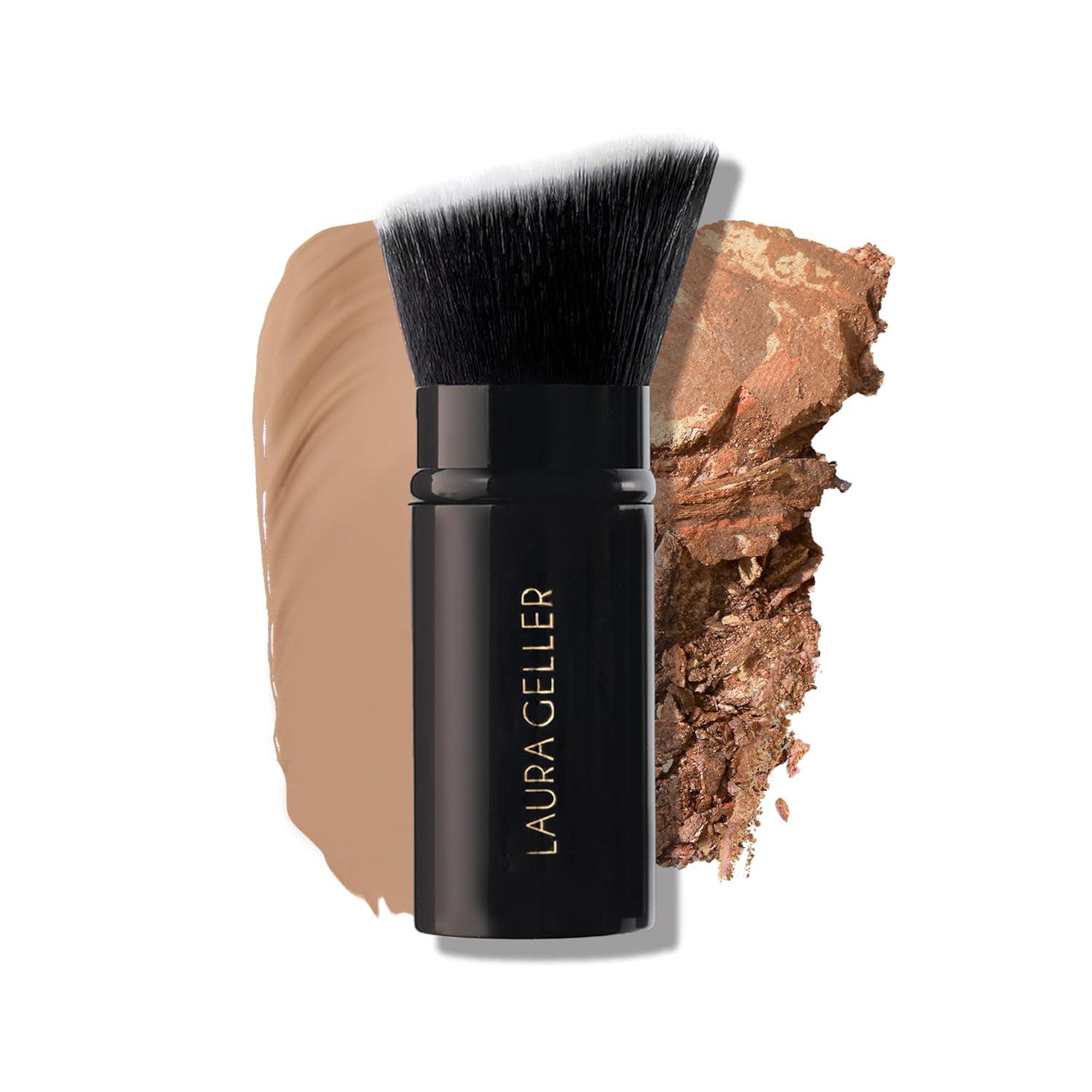 Retractable LAURA GELLER Kabuki Brush: Tested Versus Retractable Benefit for Powders, Surprisingly Convenient Seasonal Use