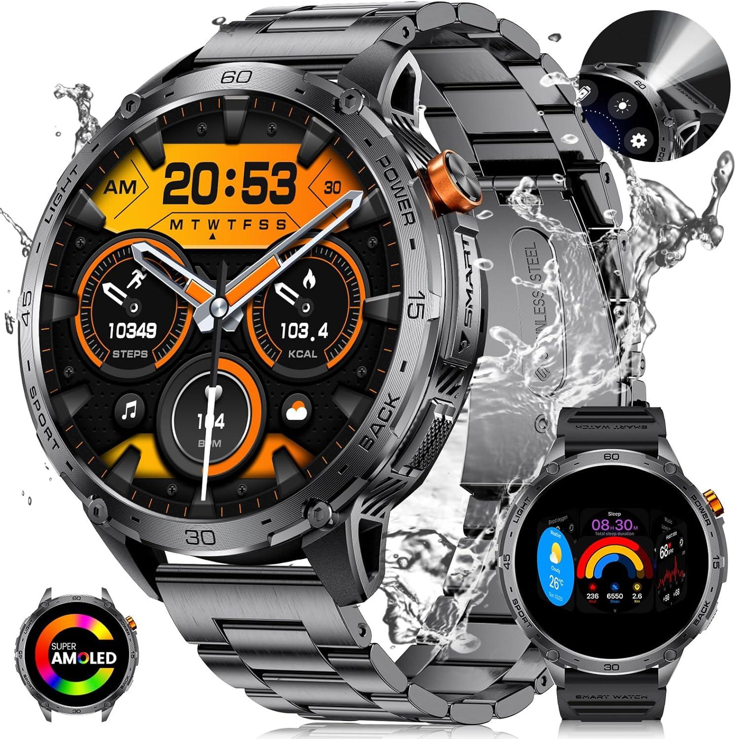 Big Watch Showdown: Tested LIGE Super Large AMOLED With Light, Sports, And Shockproof Grace