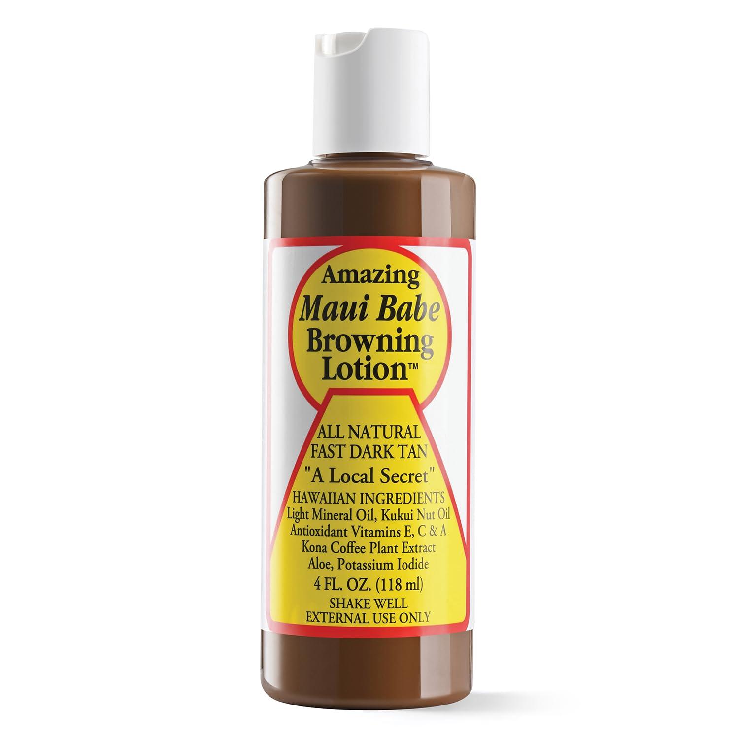 Maui Babe Browning lotion tested: Natural Hawaiian tan... Moisturizing vs All skin types