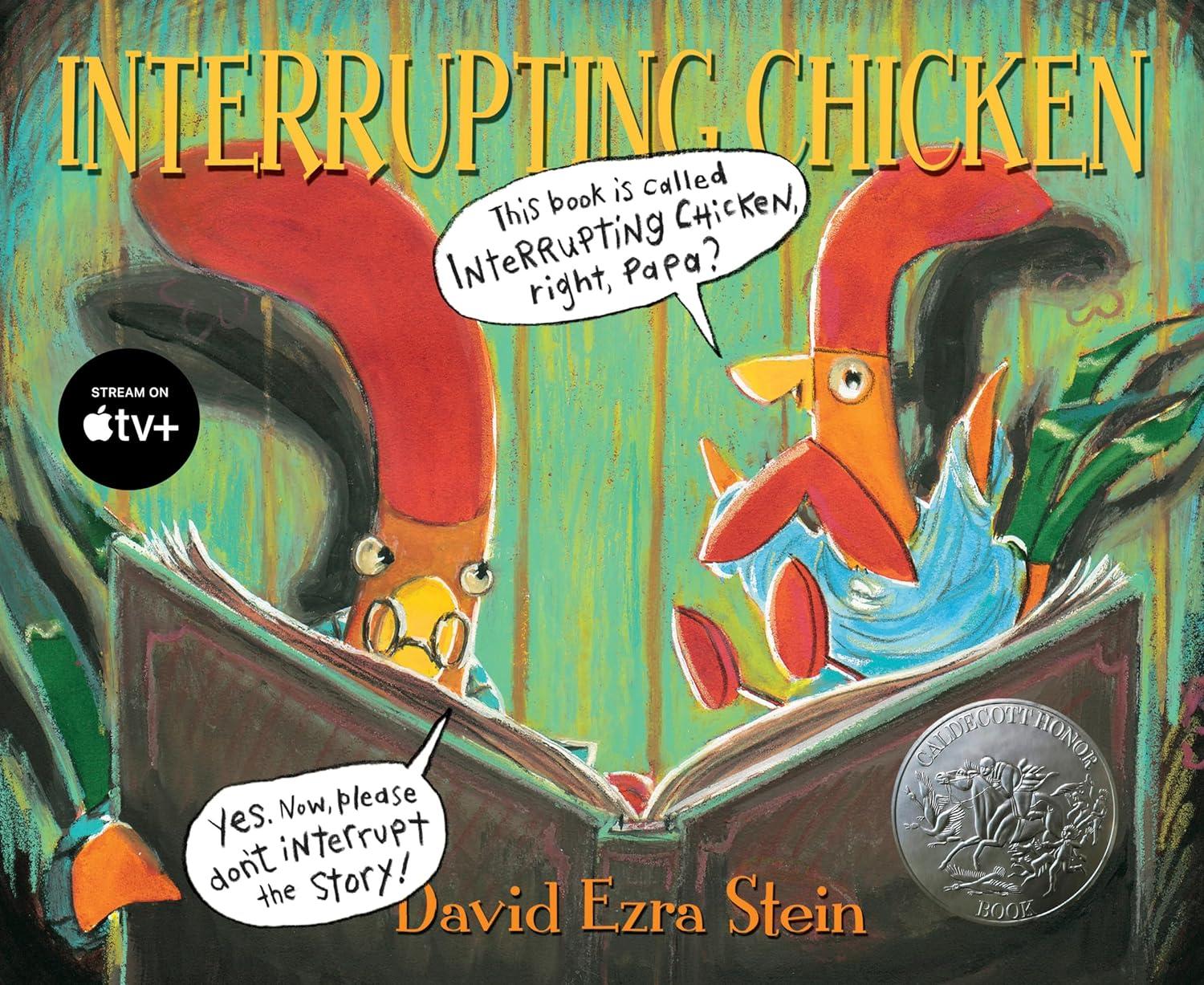 Comparing Interrupting Chicken:-tested inventive text, playful illustrations... perfect for kids vs. current buying trends