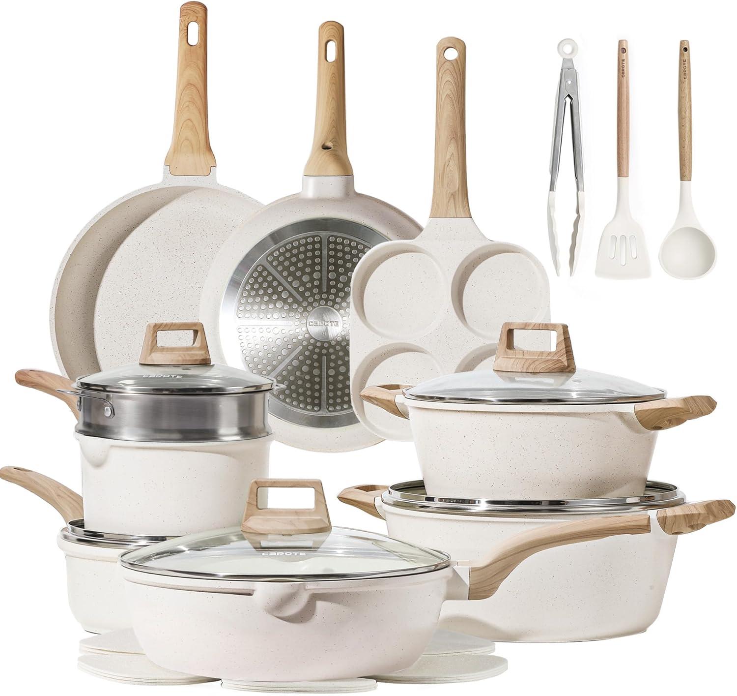 Comparing CAROTE Induction Set: Surprising Insight In Nonstick Cookware… Tested, PFOS-Free