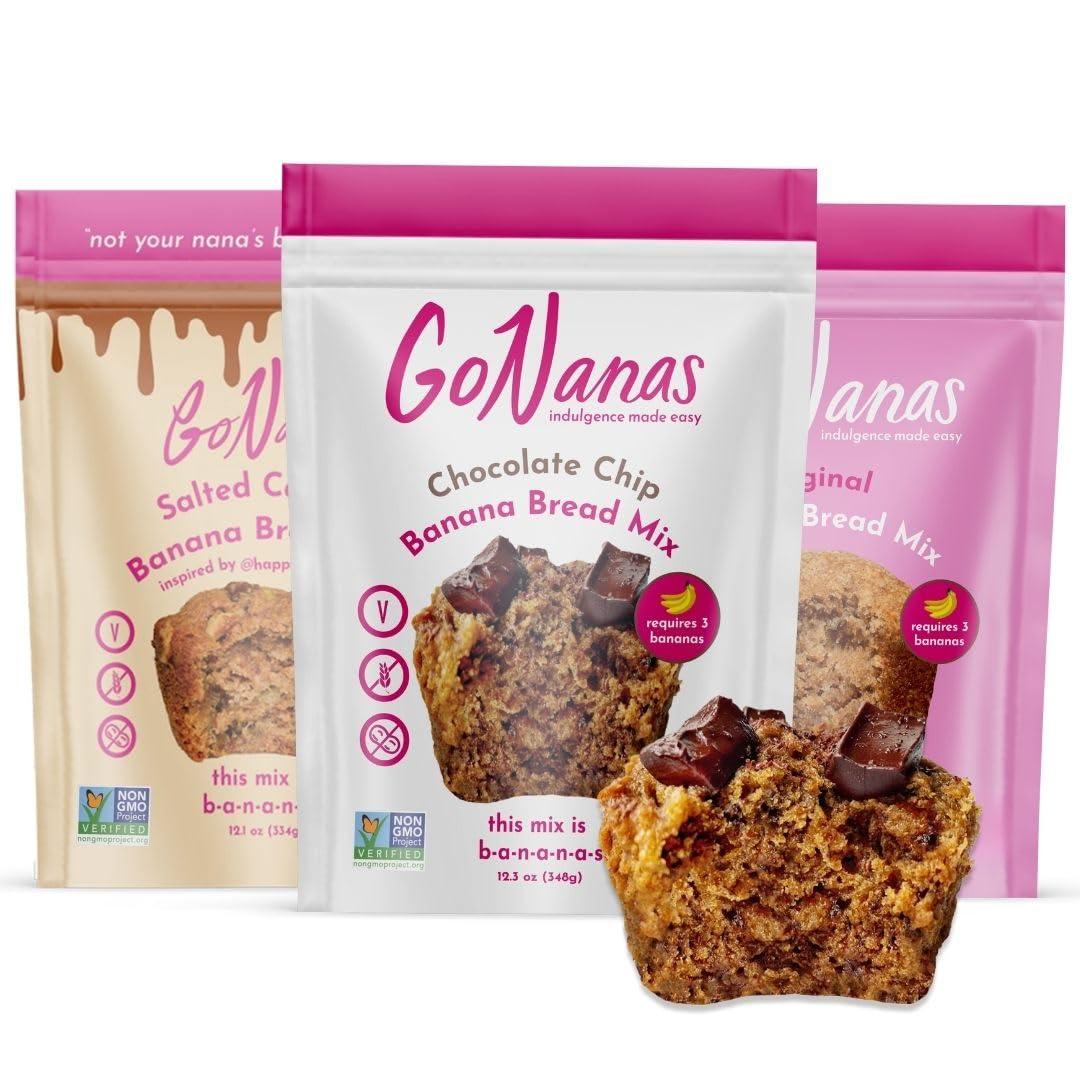 GoNanas Bake Tested: Vegan GF Mix Versus Surprising Tastes