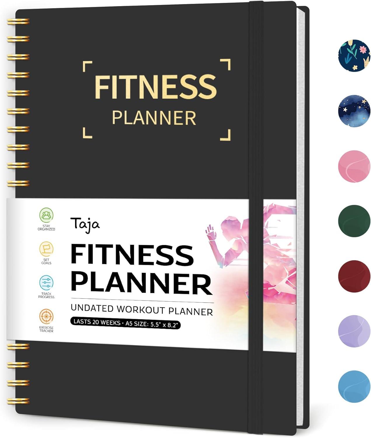 Versus Logbook: tested Fitness Planners for Goals,ILLUSTRIOUS TRACKING...Seasonal Boost!