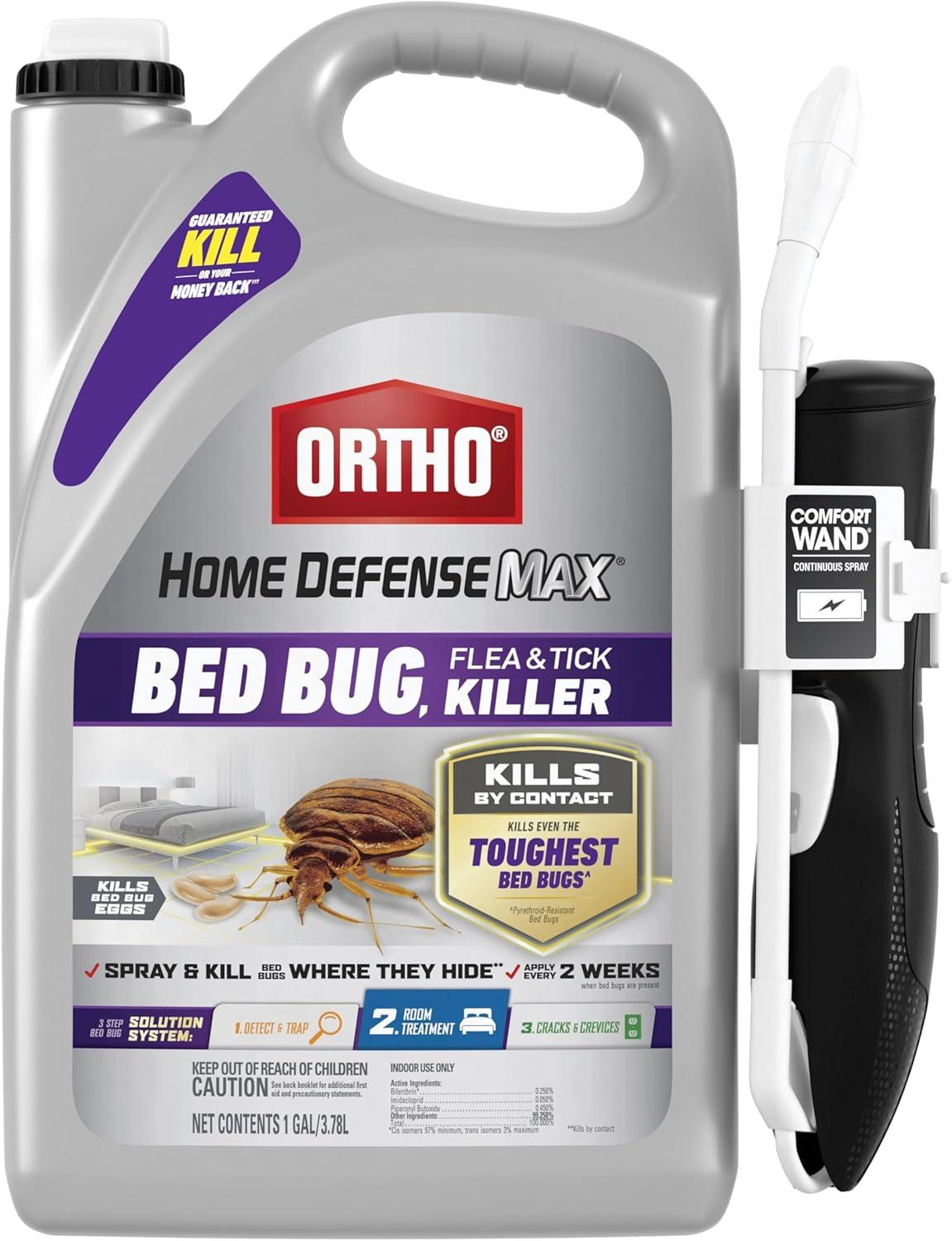 Comfort Wand vs Ortho Max: Surprising Bed Bug Spray tested