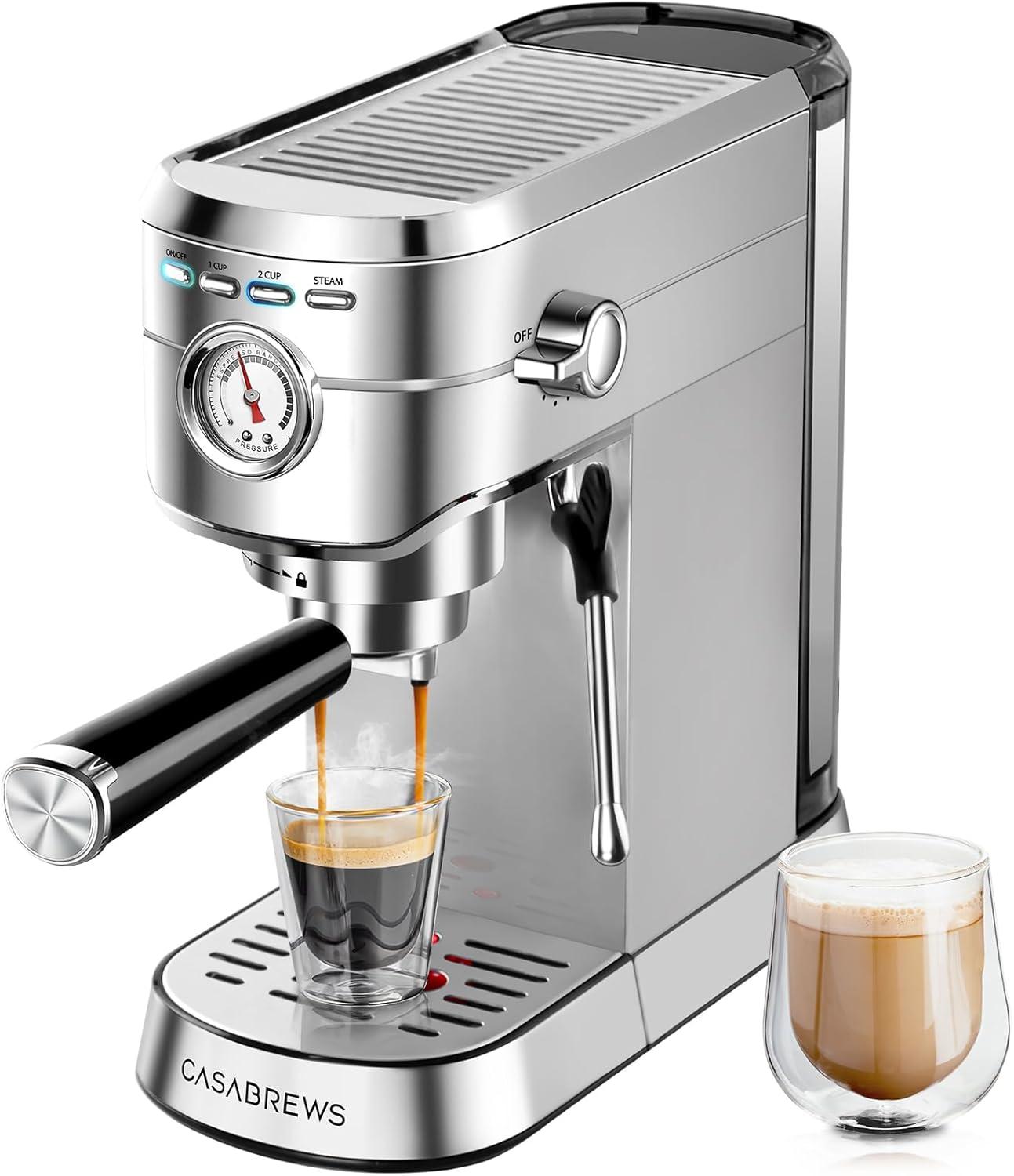 CASABREWS Versus Adorever: Tested espresso showdown—surprising insight on frothing…