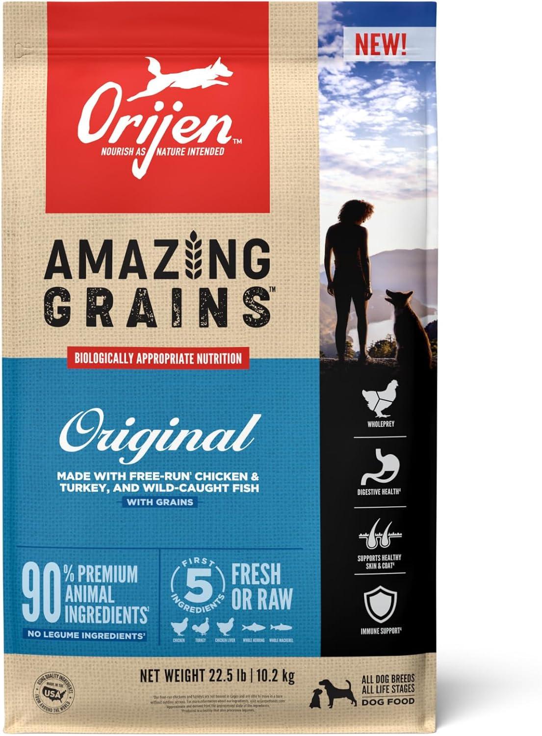 Origins Grains High Protein Dog Food vs Tested Raw Ingredients