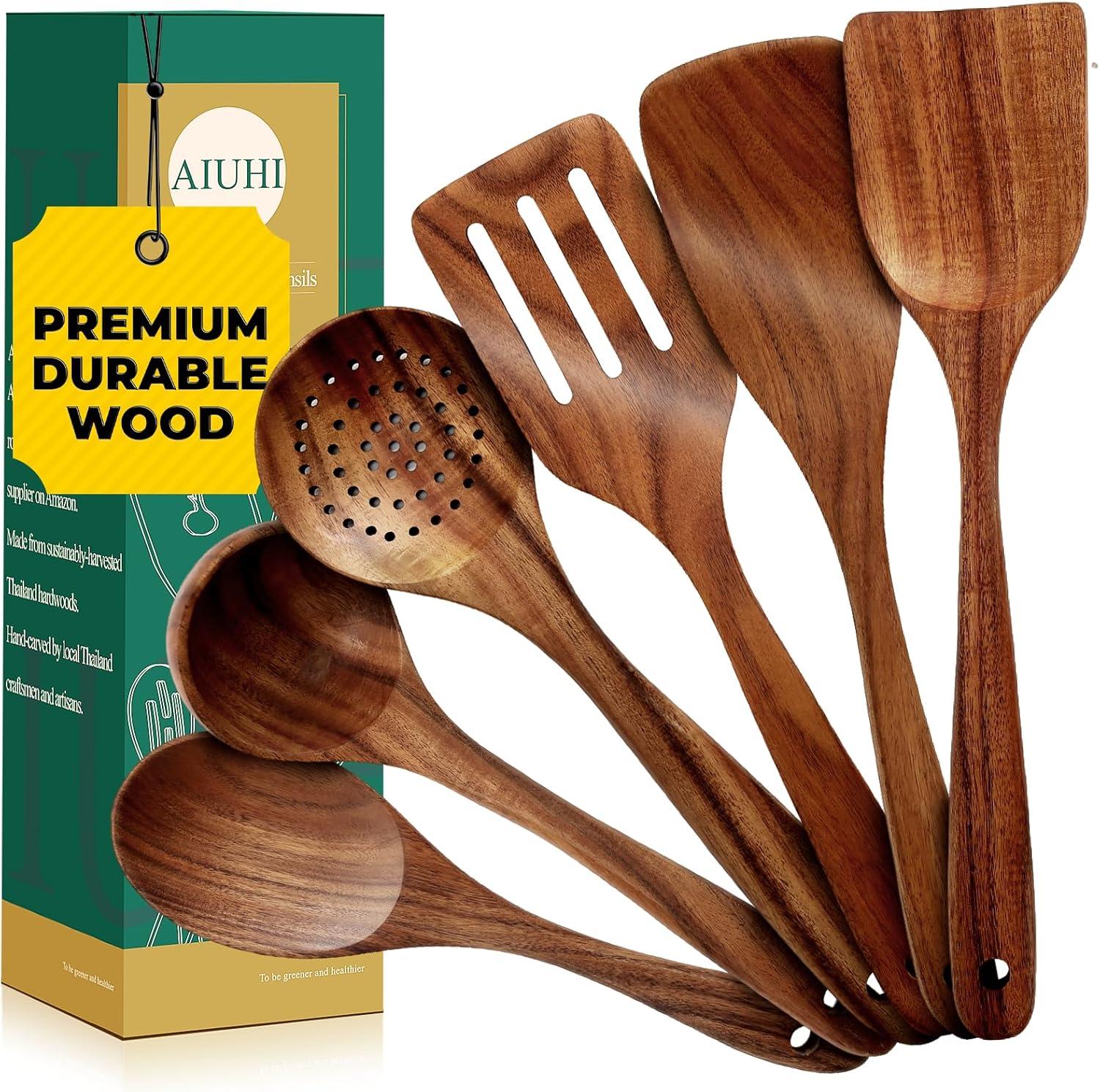 Comparing Nonstick Wooden Spoons: Tested Smooth Grip and Surprising Durability for Trending Kitchen Use Cases