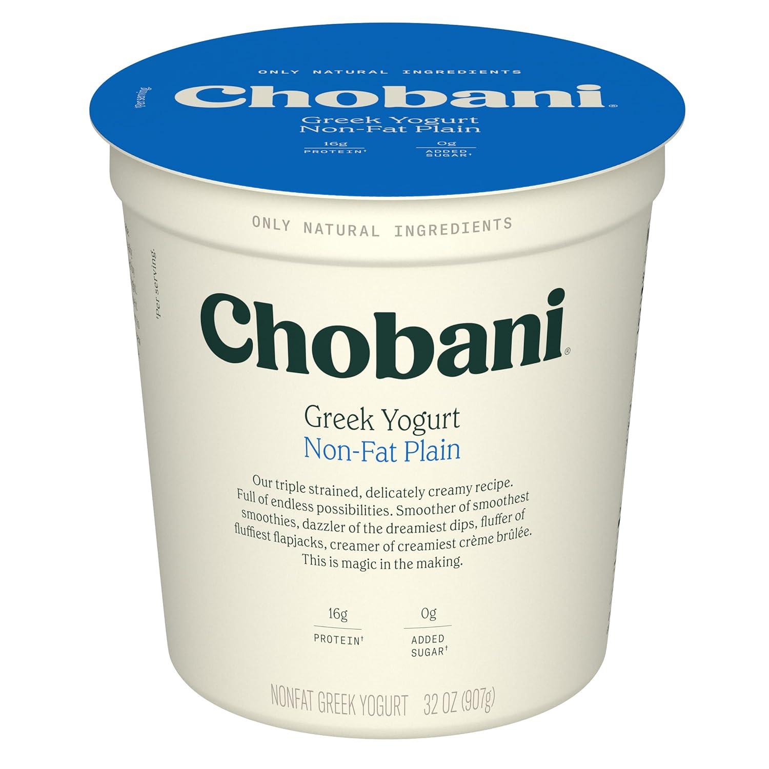 Surprising Protein Boost vs Chobani Non-Fat Greek Yogurt... See How It Stacks Up!
