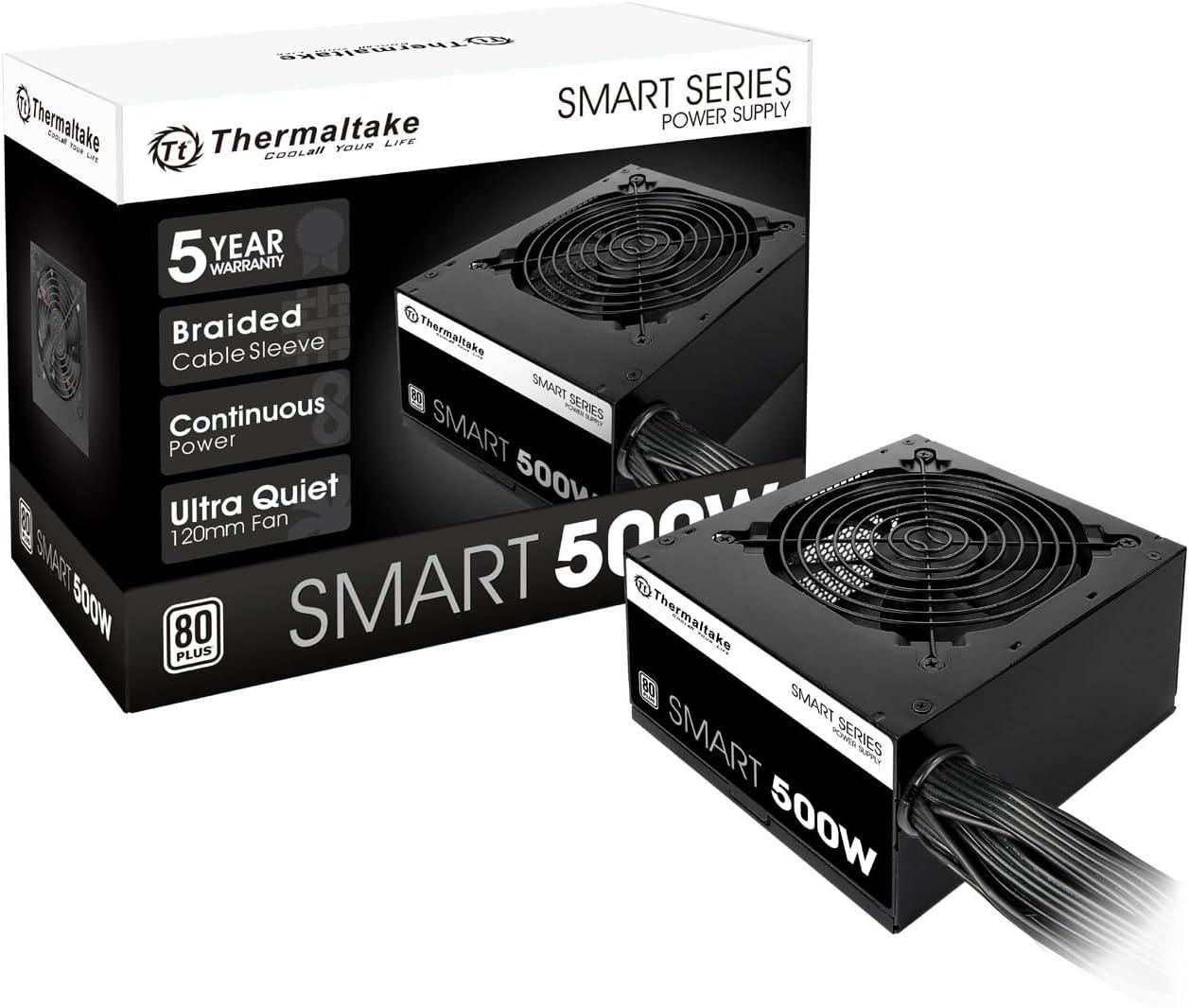 Smart PSU Showdown: White 500W, Silent 120mm Fan, Tested Efficiency... Your Next Build Choice!