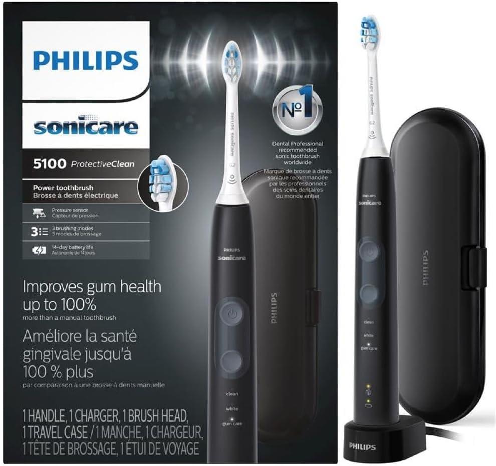 Pressure Sensor's-tested, Sonicare HX6850 Versus Trending Oral Care Needs: Black Edition