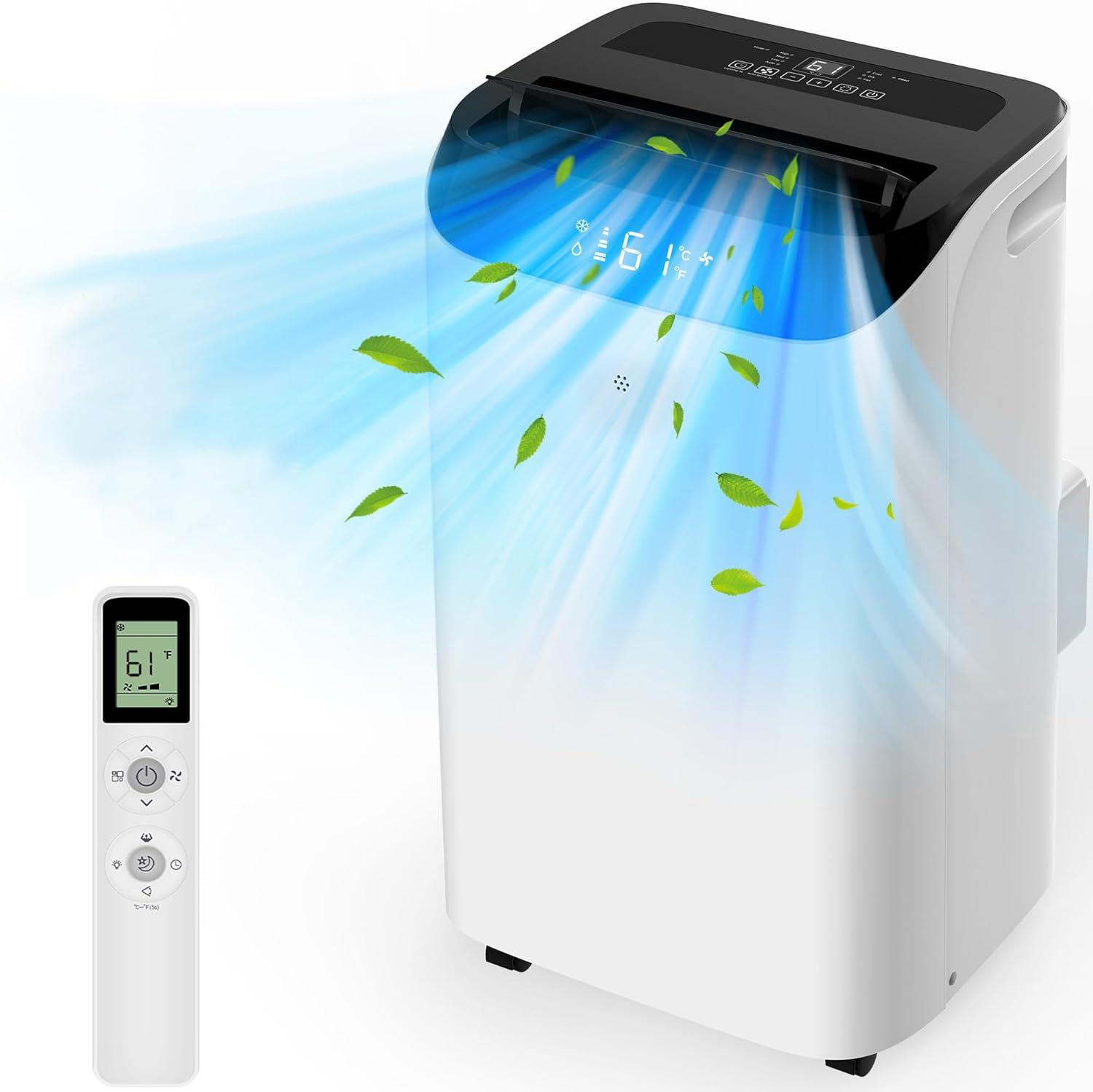 Cool vs. Dehumidify: Tested Air Conditioner Versus Fan… 3-in-1 Keeps 500 sq ft Tame