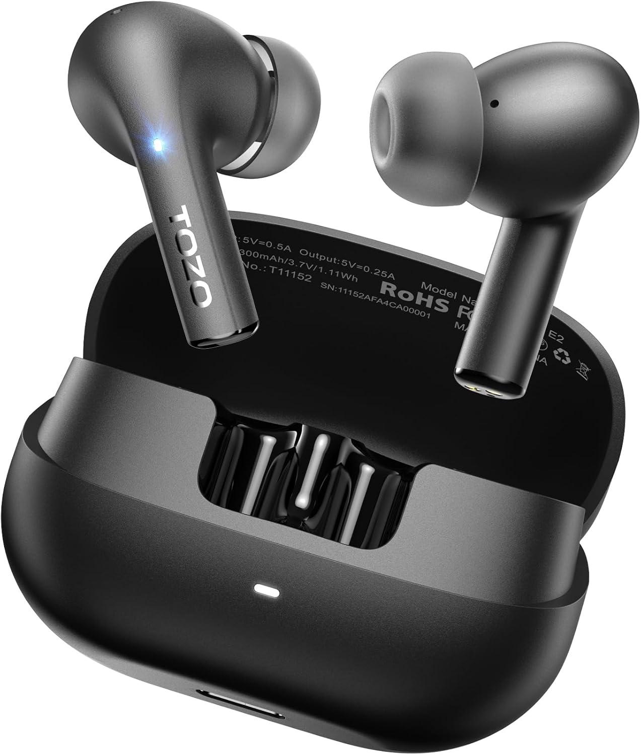Tozo E2 Test: Bass, AI Mics, 30H vs. Trends—Comfort Shocking!