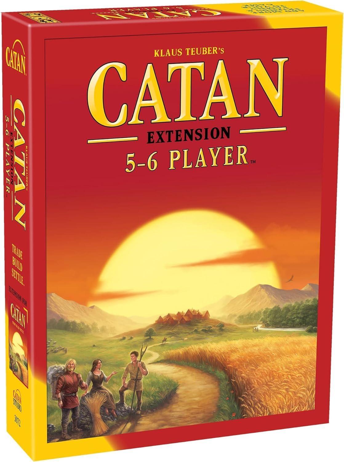 Catan 5-6 Player Expansion Versus Tested Family Fun... Perfect Group Game (Seasonal Essential)