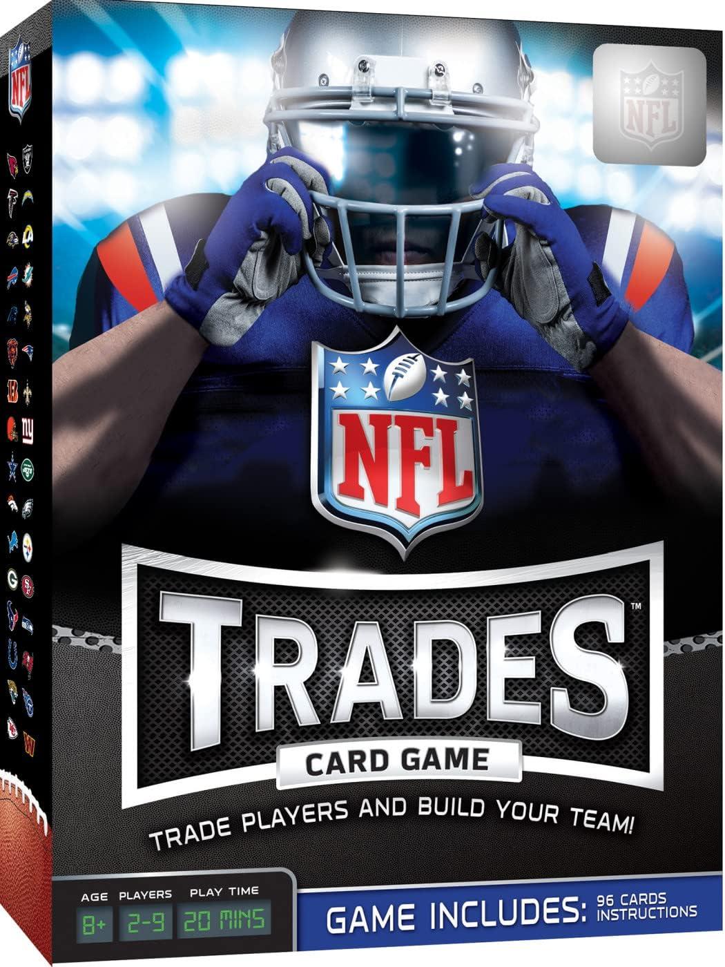 Trade$ vs MasterPieces: Surprising Card Game Fun for All... Licensed NFL Action!