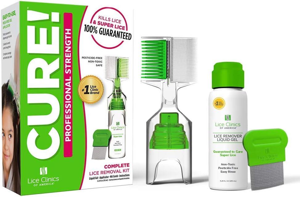 Lice Showdown: Safe, Tested Shampoo vs Super Lice (Kit Includes 5.25oz Shampoo, Metal Comb More)