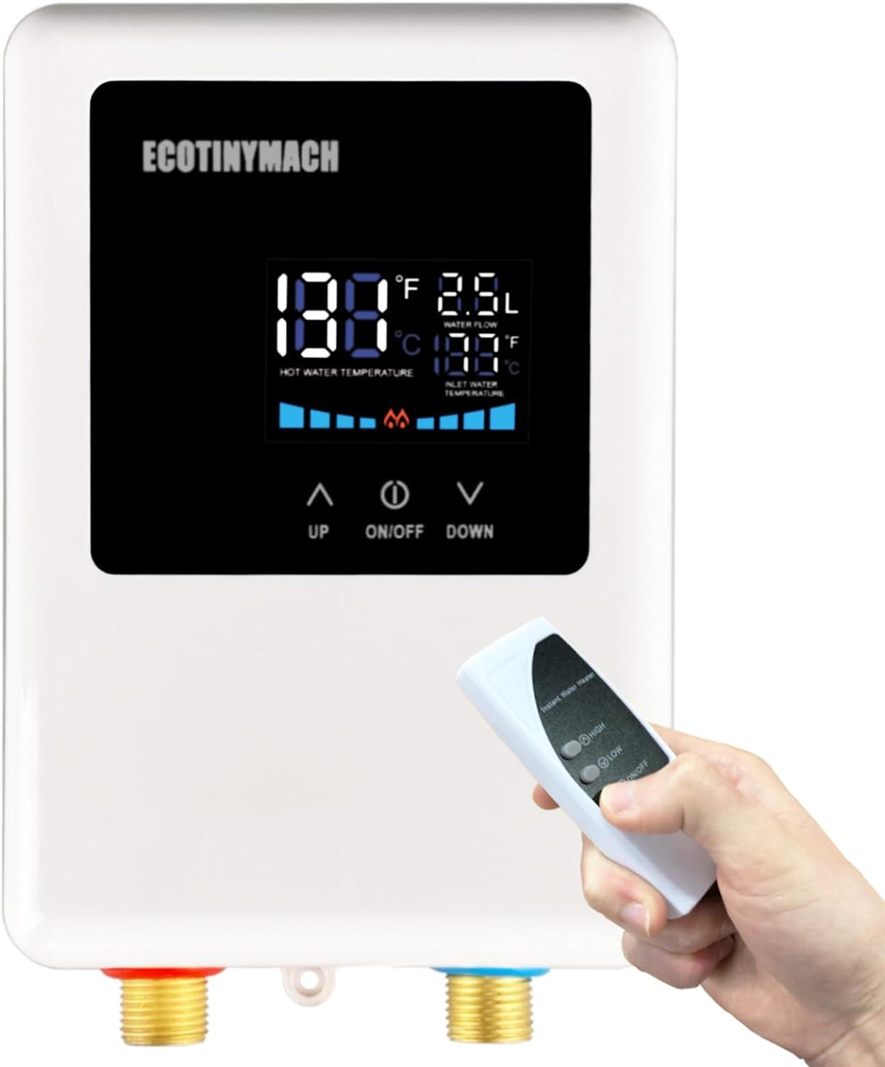 Compact Tankless Heater vs. Tank: Surprising Space Savings... Tested!