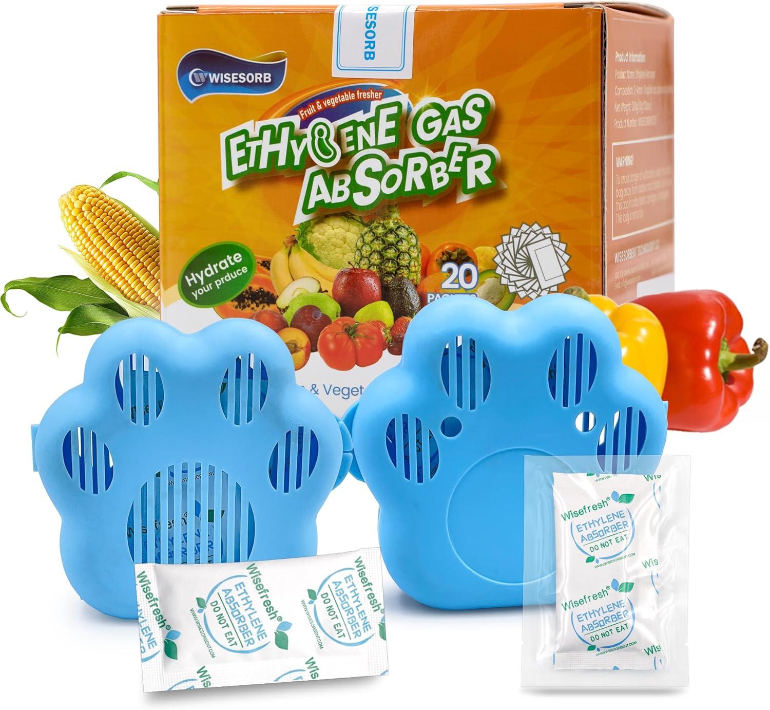 Ethylene Absorber: Up To 3X Fresher Produce Compared!