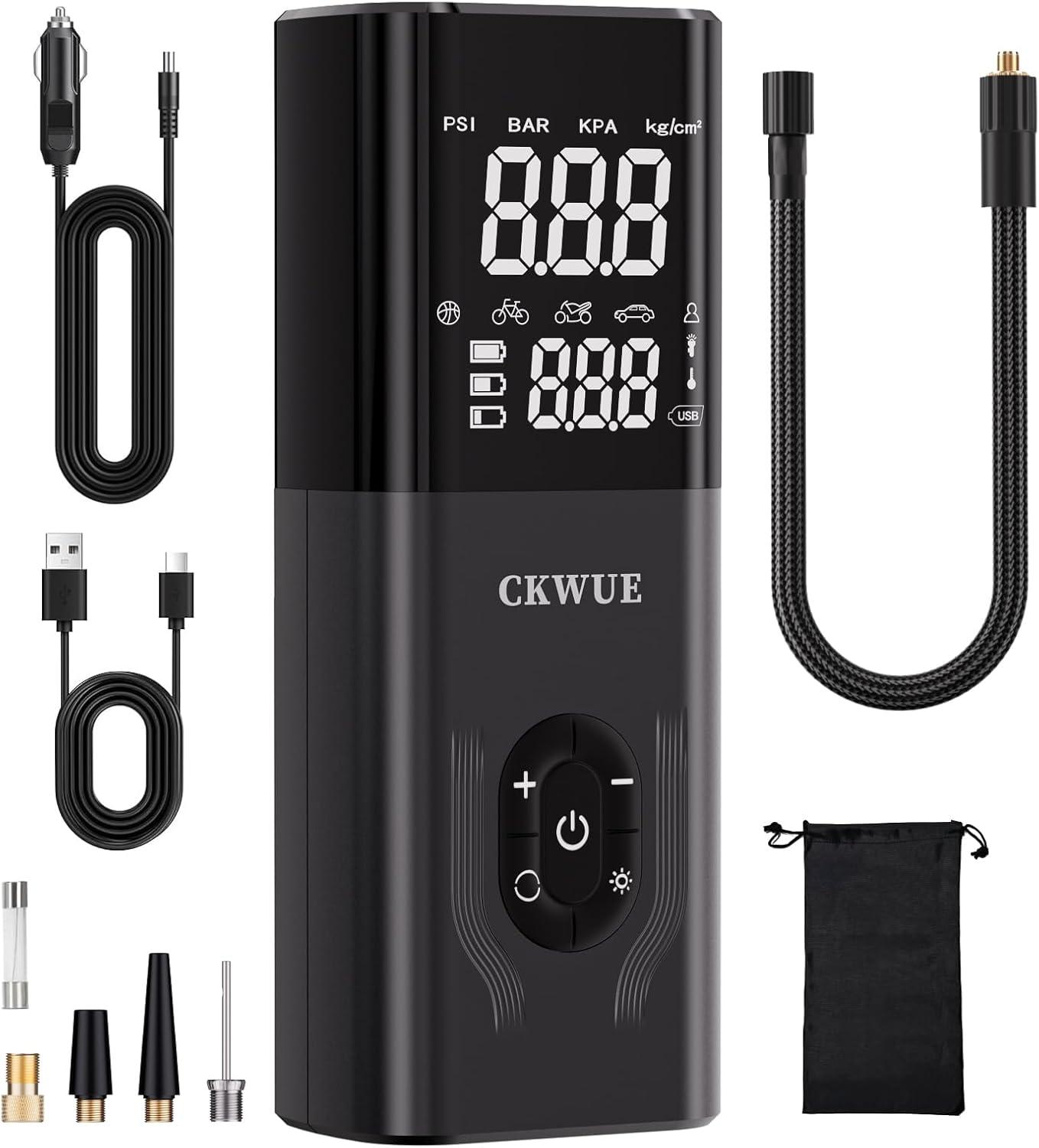 Versatile Inflator Tested: CKWUE vs. Norm… Compact Pump inspection for (multiple) uses!