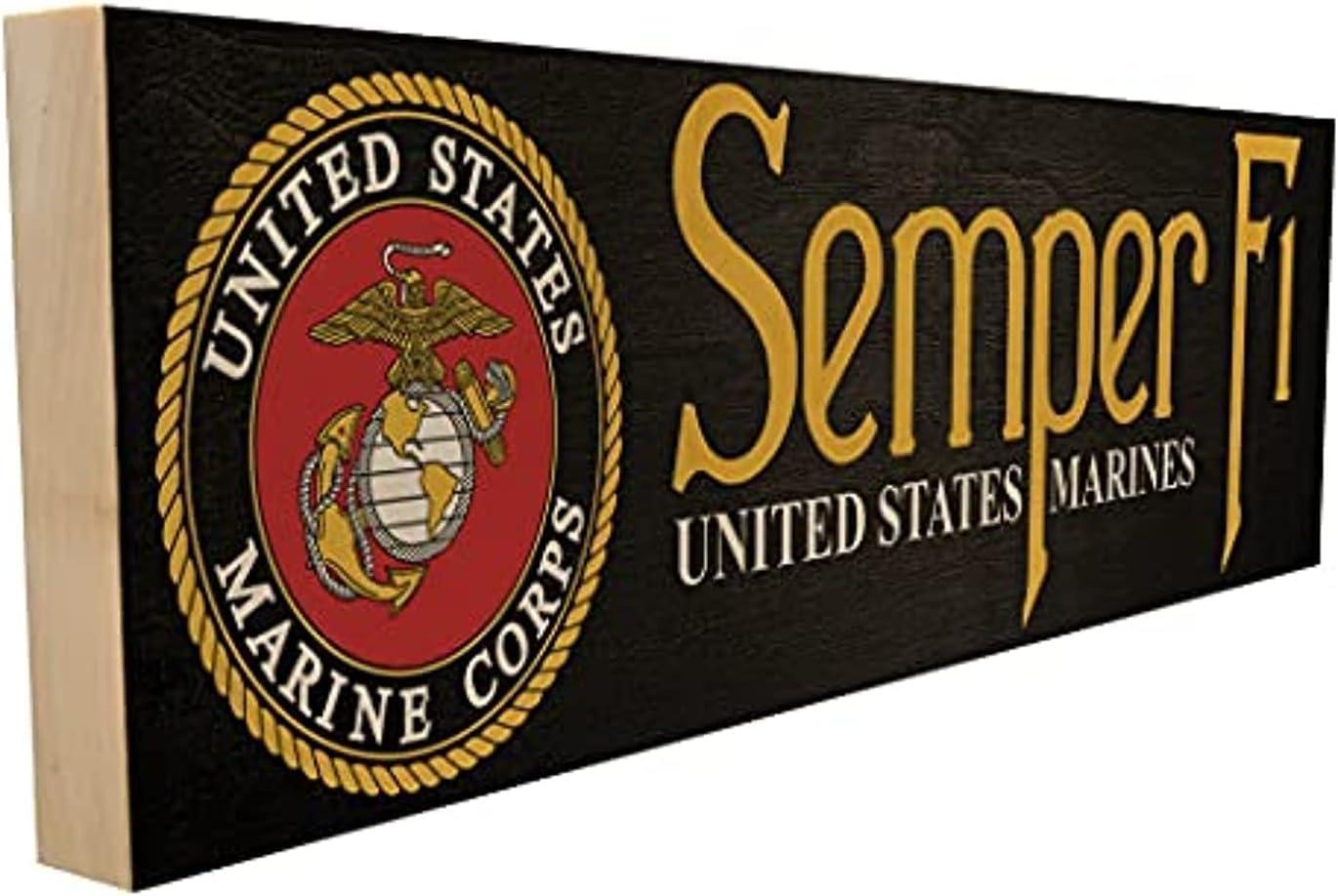 Semper Fi Sign: Tested Insulin For Marine Fans