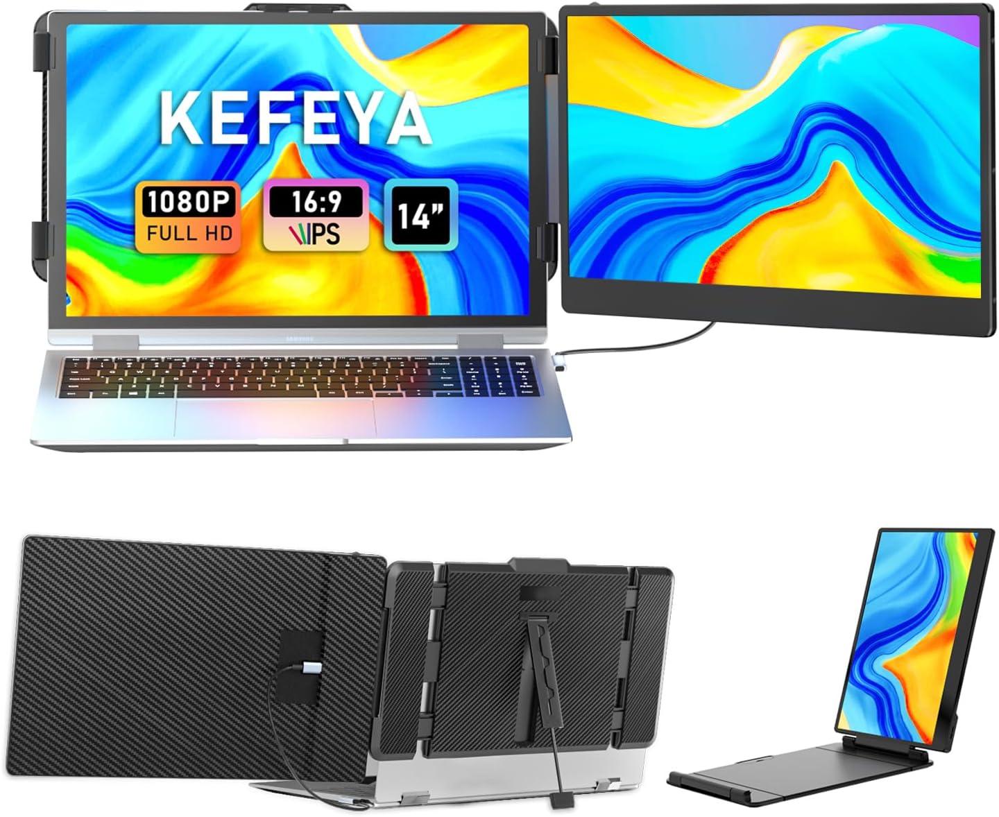 Portable Dual Screen FHD Monitor: Tested Versus Laptop Needs... Perfect for On-the-Go Use
