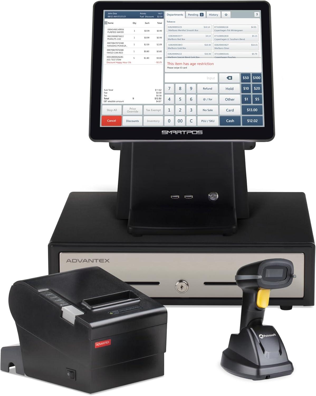 SmartPOS-129 Showdown: Touch Screen Scan Print Benefit Uncovered