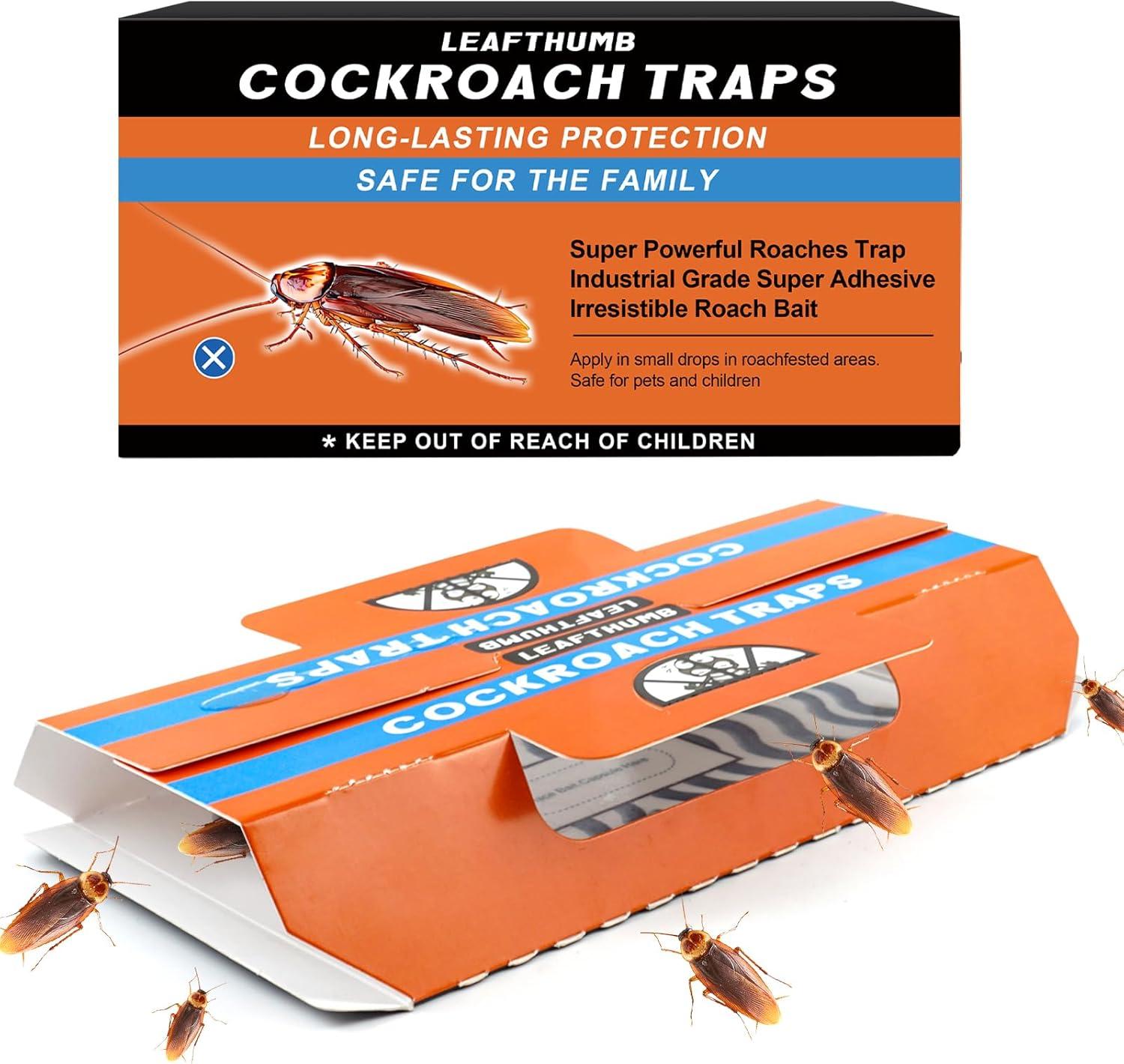Traps vs Cockroaches: Top-Tested Pack Keeps Pests Away...Indoors!
