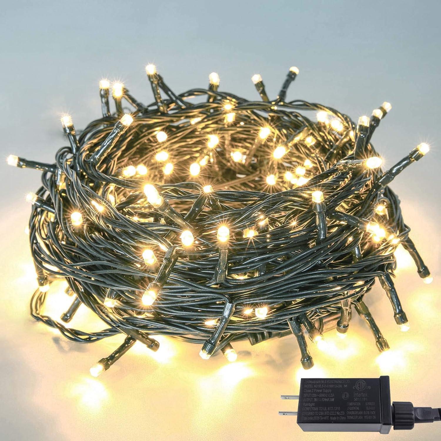 Upgraded 200 LED Lights: Modes vs Timer Combo (Tested: Perfect For Xmas)