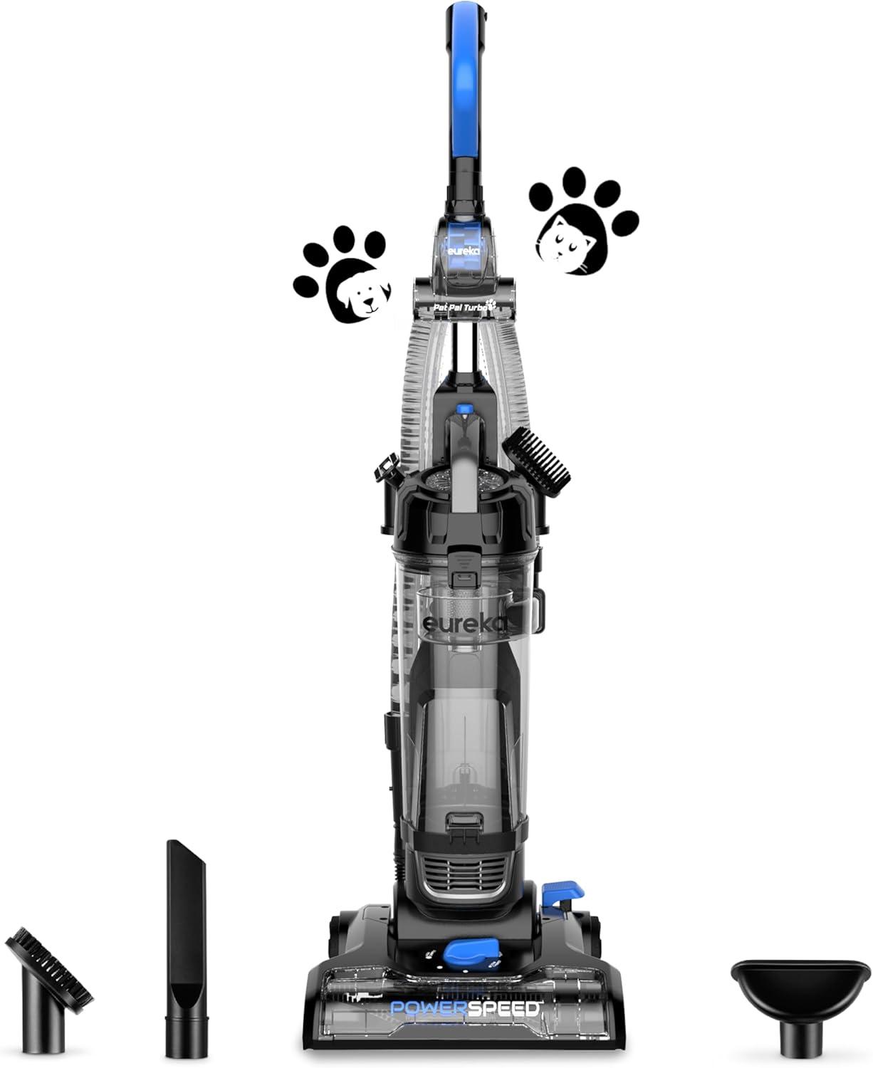 Pet Tested Showdown: Upright Vacuums vs. Debris
